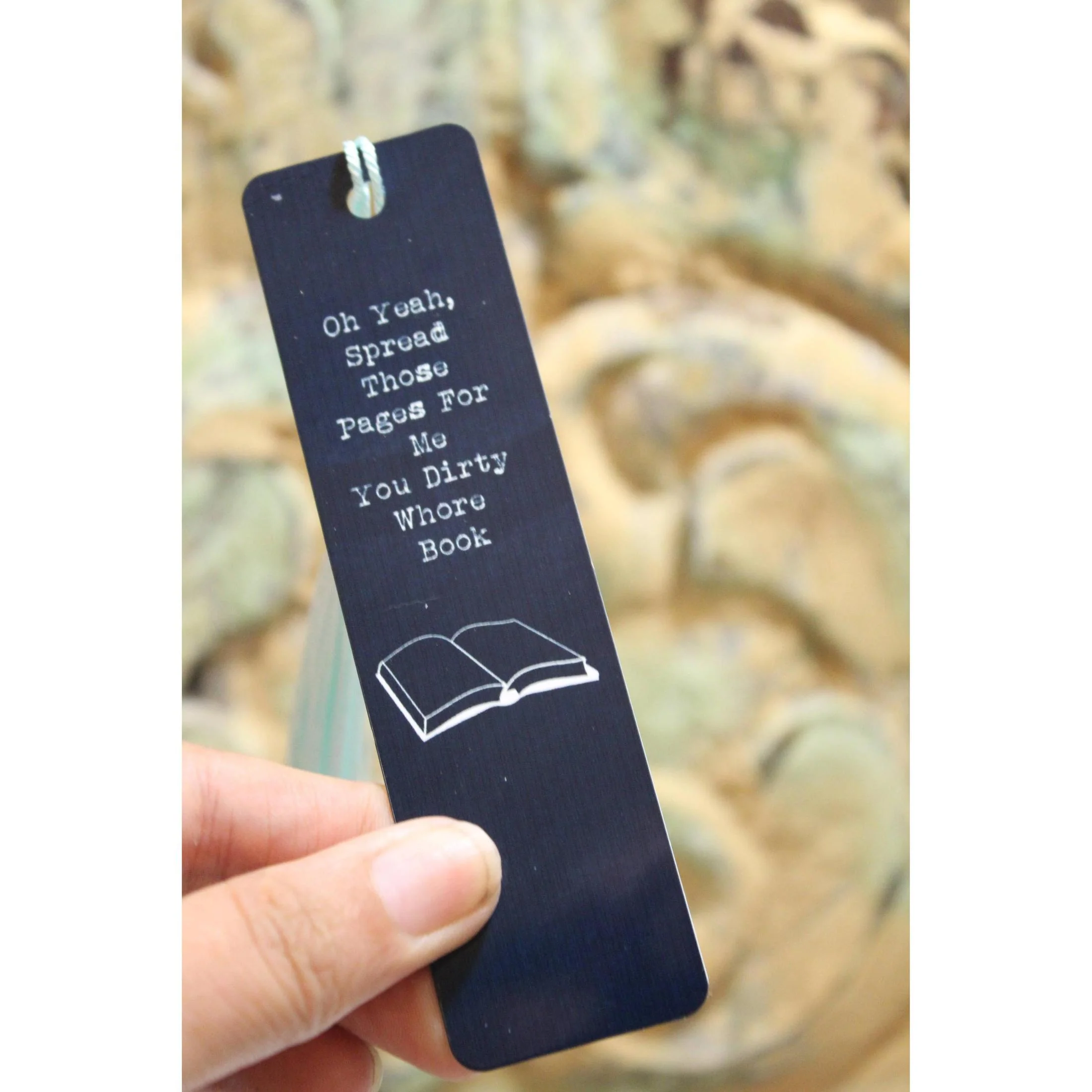 Oh Yeah Spread Them Pages For Me Metal Bookmark - Image 2