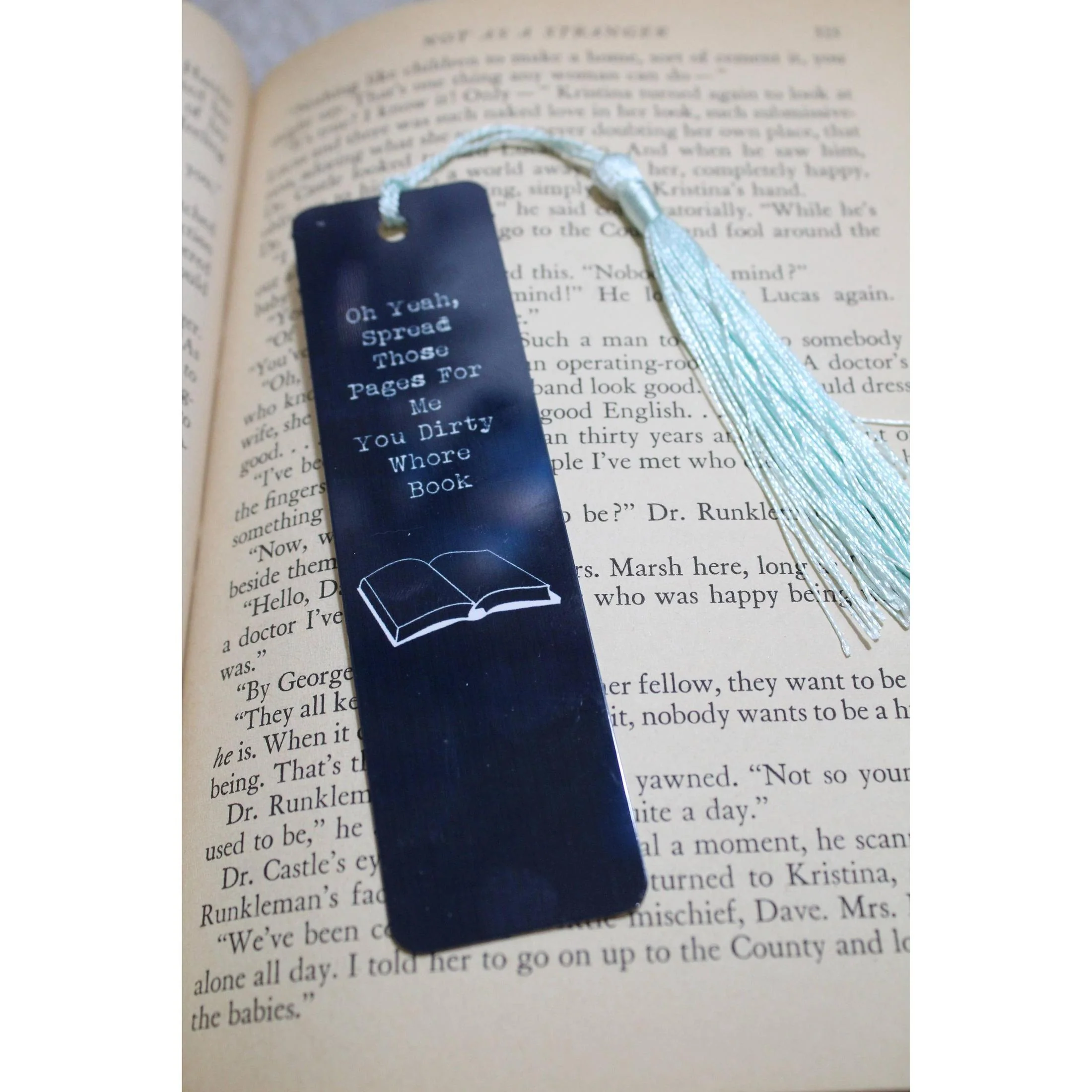 Oh Yeah Spread Them Pages For Me Metal Bookmark - Image 3