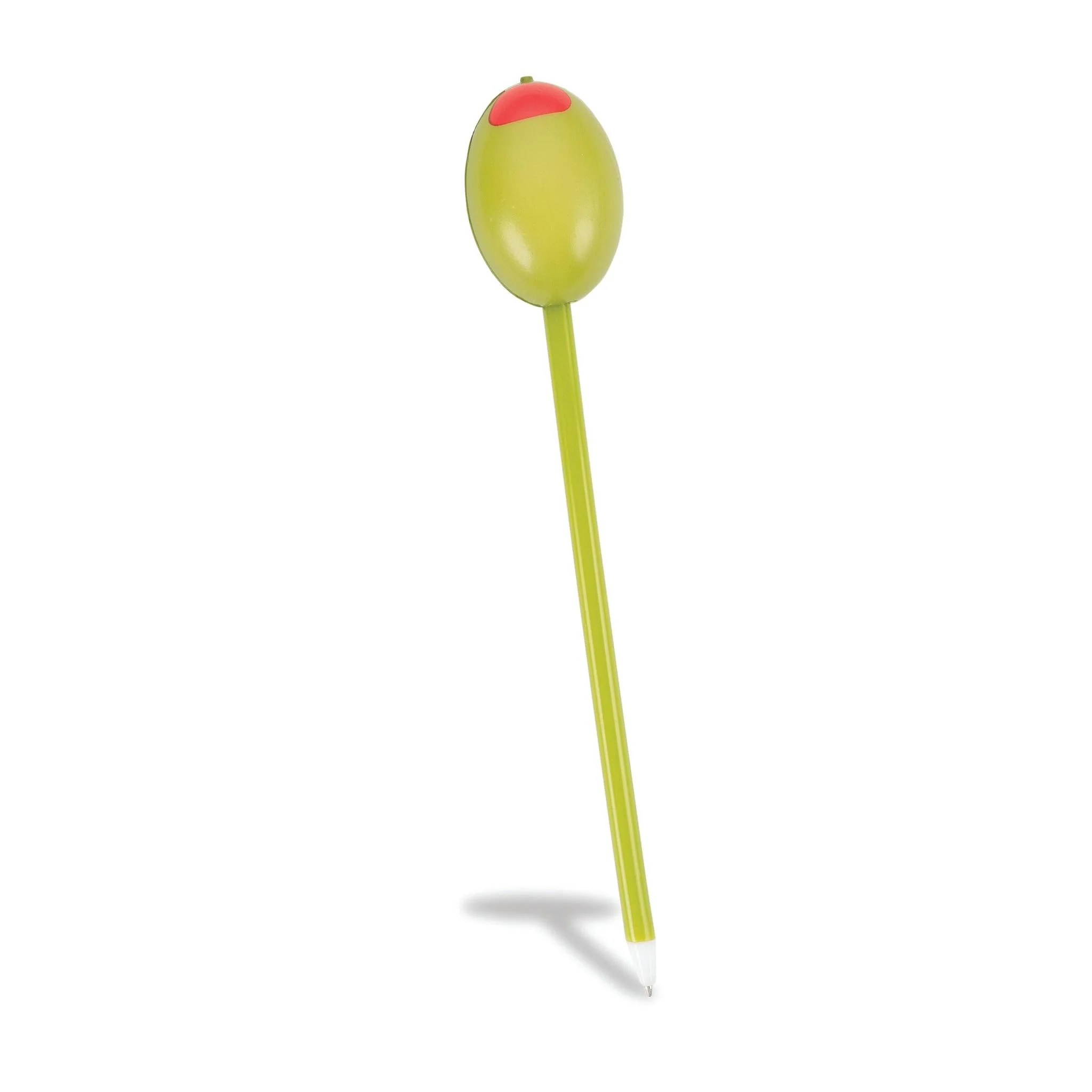 Olive Squishy Pen | Funny Ballpoint Pen with Squeeze Olive Topper - Image 5
