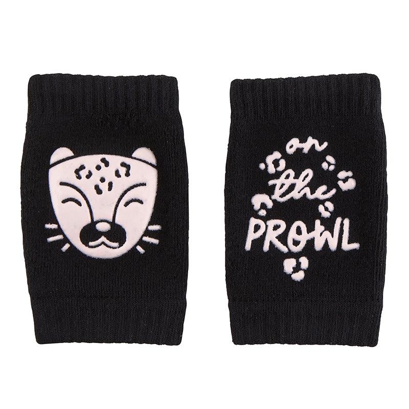 Baby Gift "On The Prowl" Baby Knee Pad Leopard Motif | Non-Slip | Toddler Infant Crawling Stage - Image 3