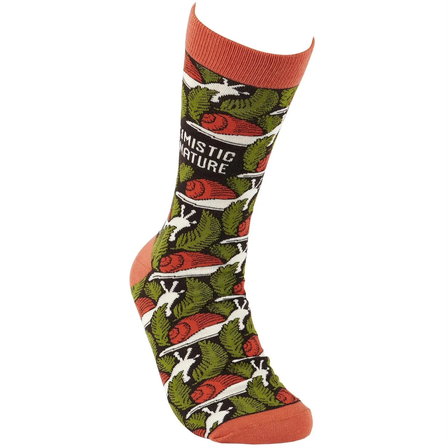 Optimistic by Nature Socks | Snail Pattern Design - Image 4