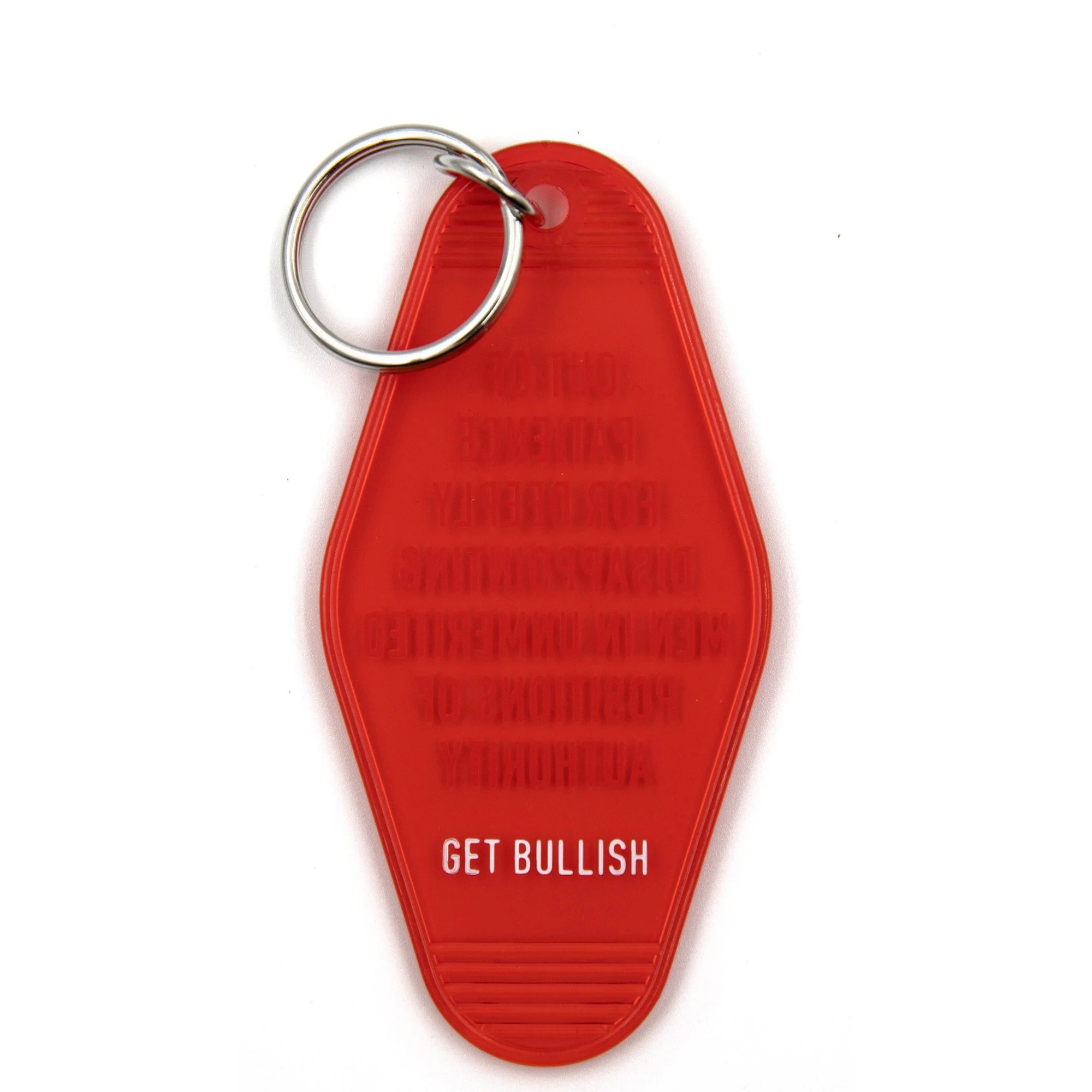 Out of Patience for Deeply Disappointing Men Motel Style Keychain - Image 3