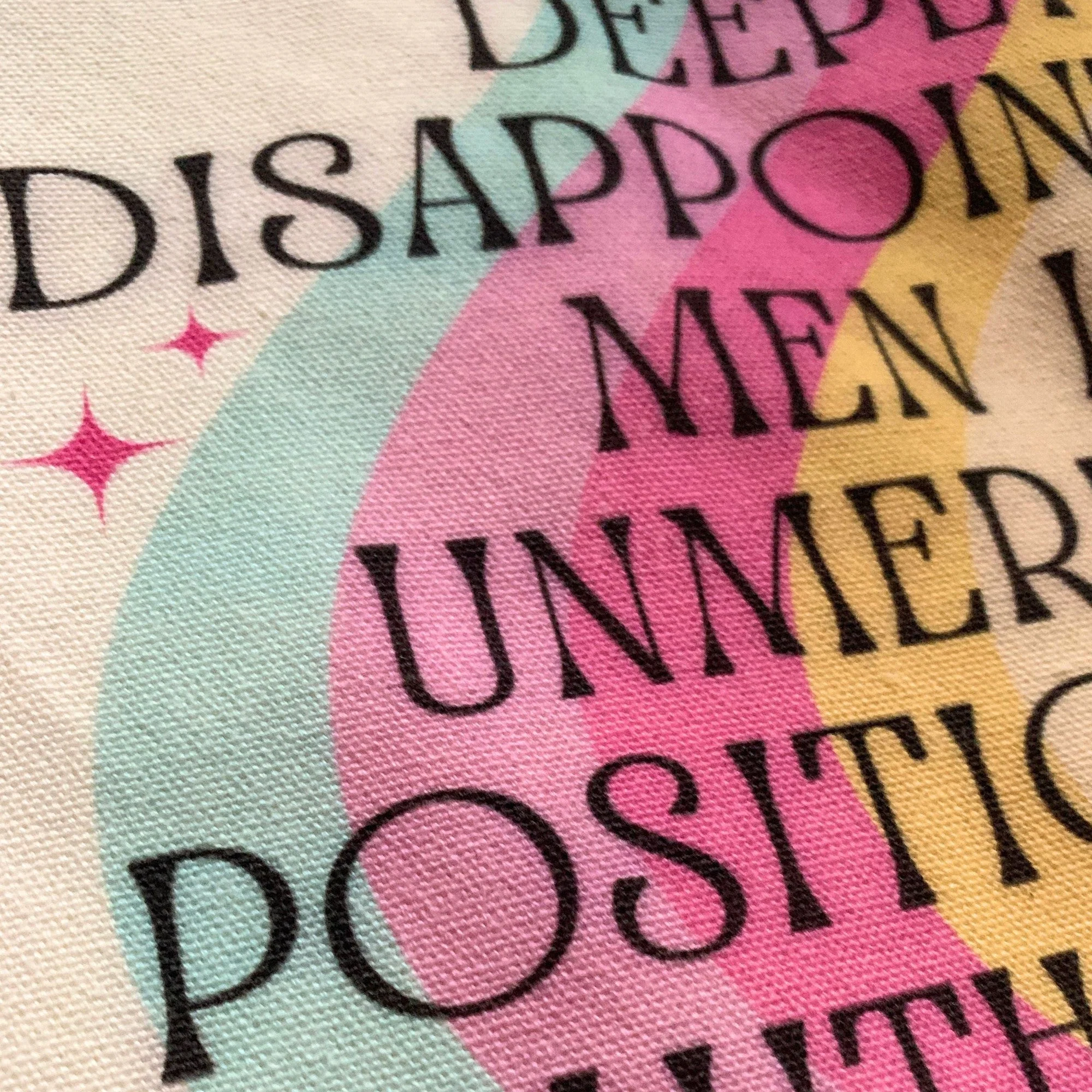 Out of Patience for Deeply Disappointing Men Slouchy Canvas Tote in Natural - Image 8