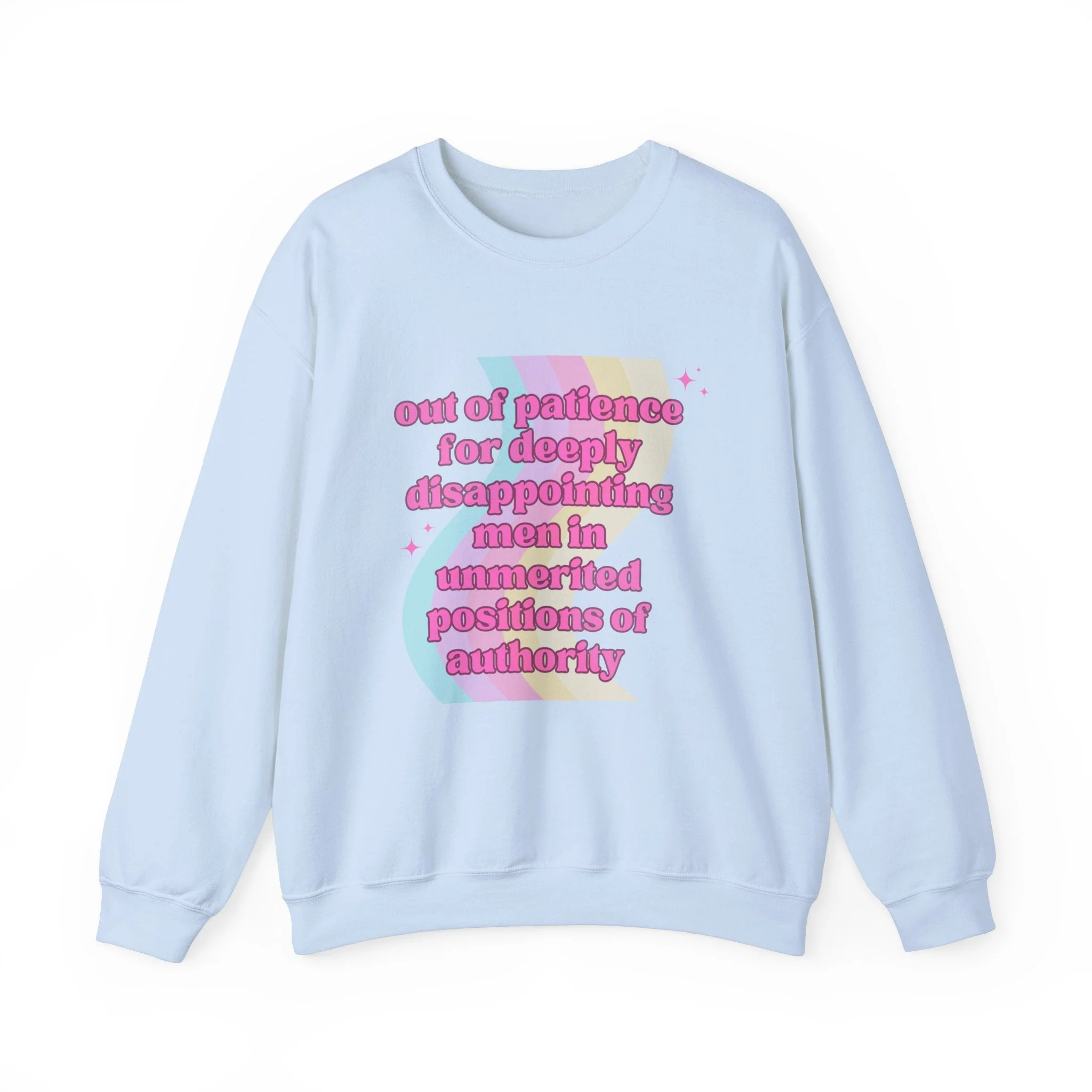 Out of Patience for Deeply Disappointing Men Unisex Heavy Blend™ Crewneck Sweatshirt Sizes SM-5XL | Plus Size Available - Image 11