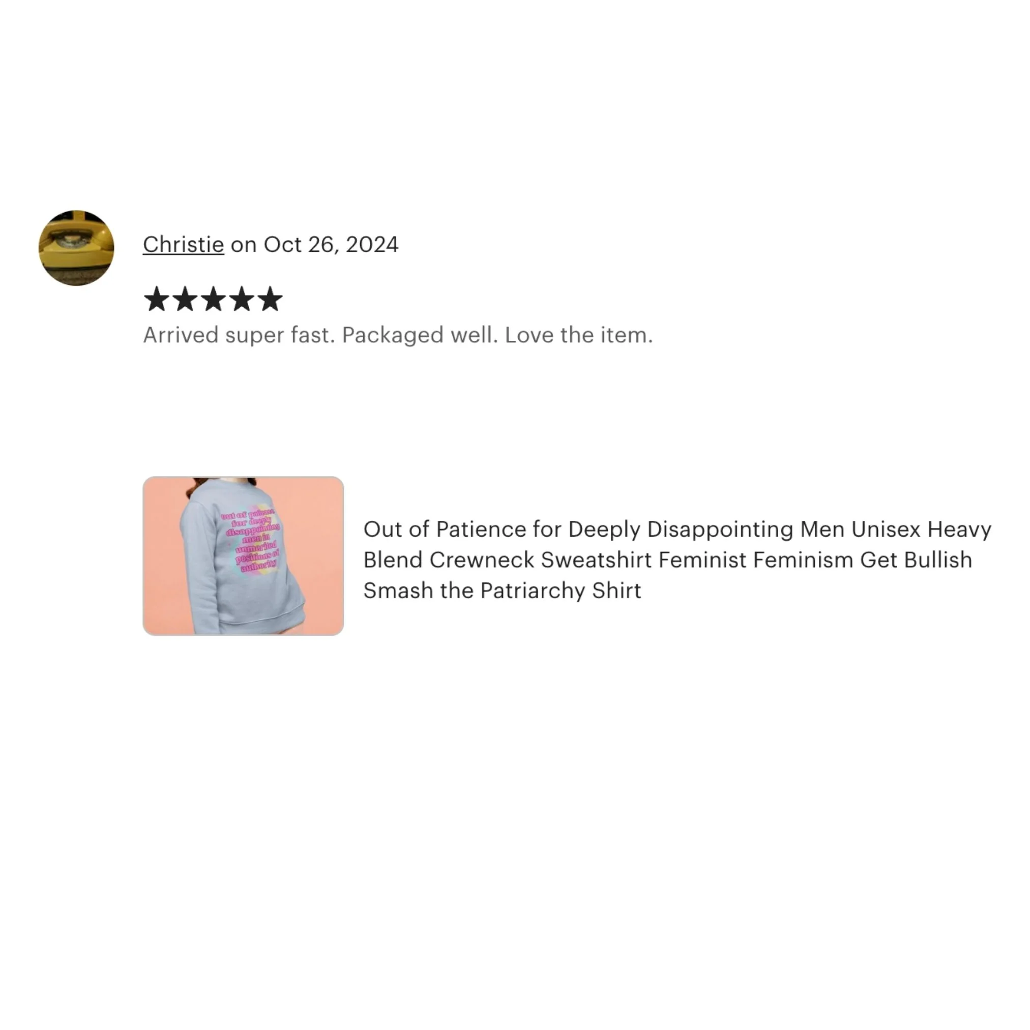 Out of Patience for Deeply Disappointing Men Unisex Heavy Blend™ Crewneck Sweatshirt Sizes SM-5XL | Plus Size Available - Image 13