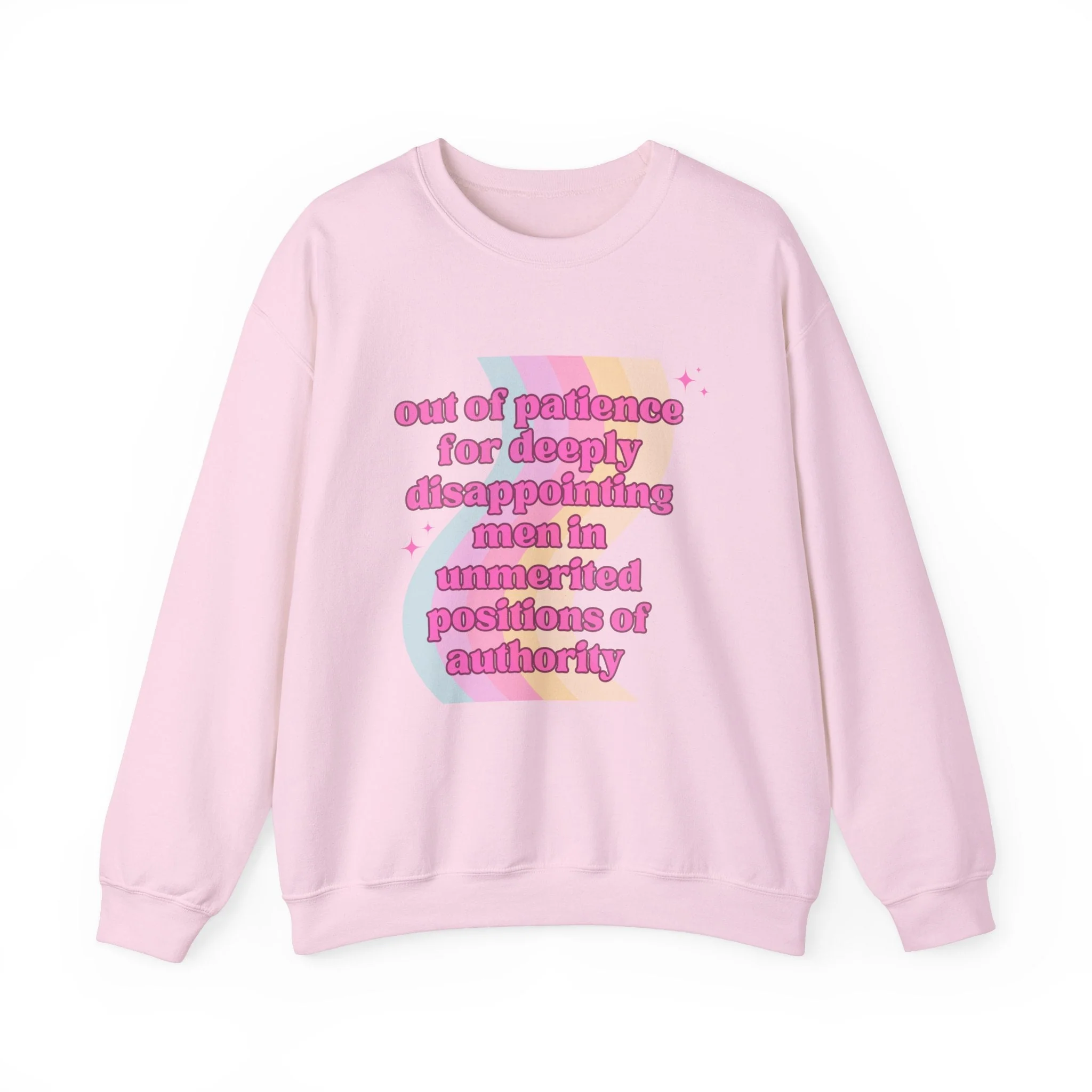 Out of Patience for Deeply Disappointing Men Unisex Heavy Blend™ Crewneck Sweatshirt Sizes SM-5XL | Plus Size Available - Image 8