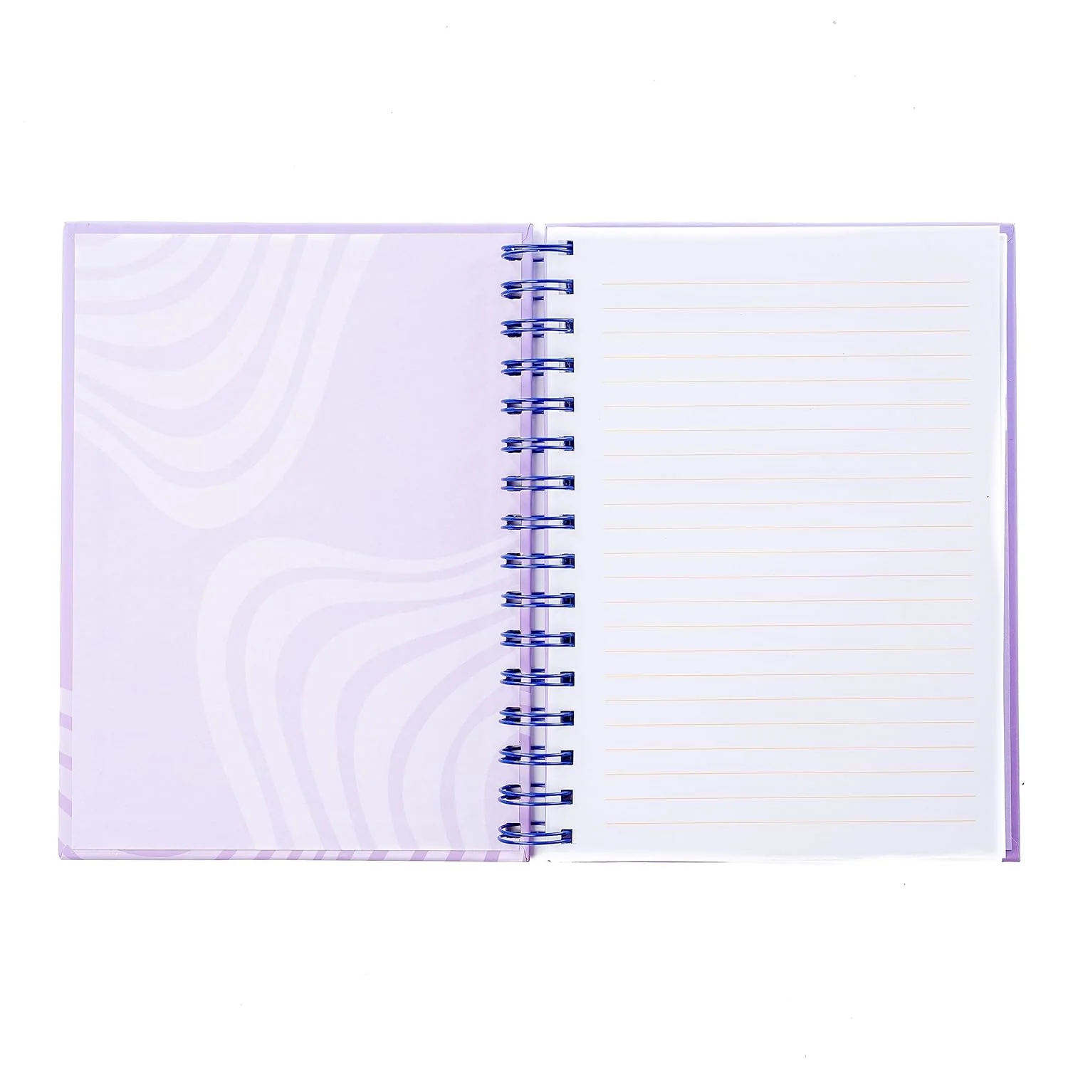 Overthinker Spiral Bound Notebook | Reflective Cover Journal | Retro Violet - Image 2