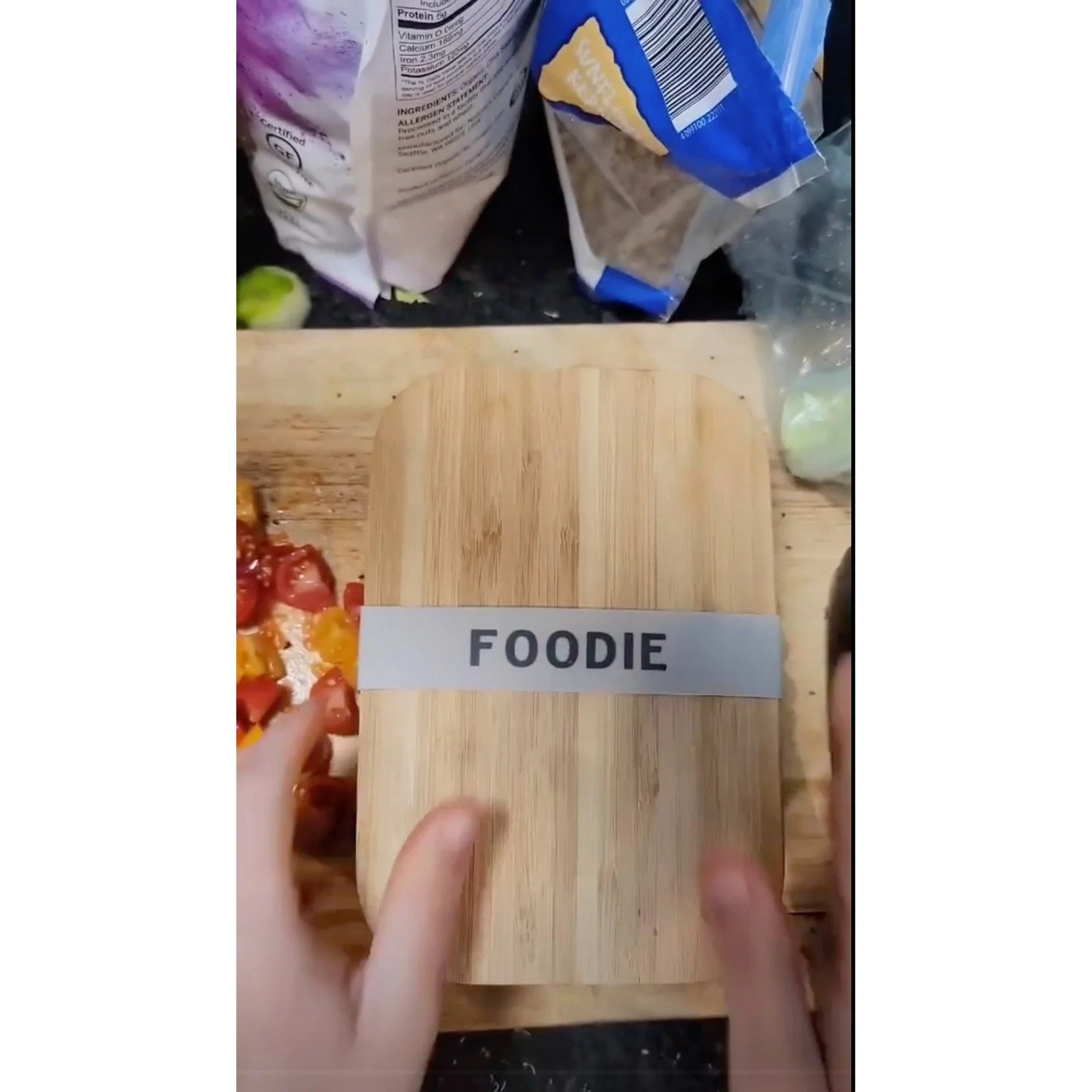 Pack of 3 Foodie Bamboo Lunch Box in Gray | Eco-Friendly and Sustainable | 7.5" x 5" x 2" - Image 5