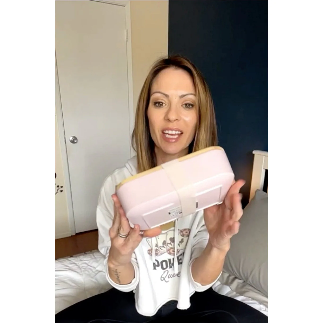 Pack of 3 Take Out Bamboo Lunch Box in Blush Pink | Eco-Friendly and Sustainable | 7.5" x 5" x 2" - Image 11