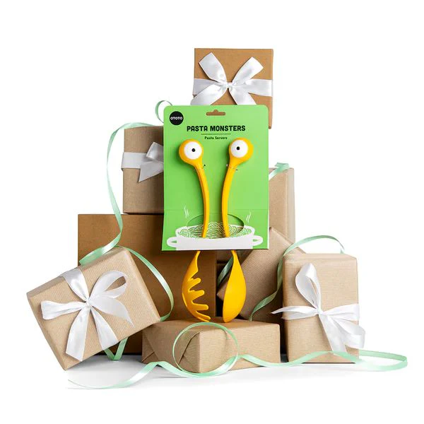 Pasta Monsters Servers | Googly-Eyed Spoon and Fork Set - Image 7