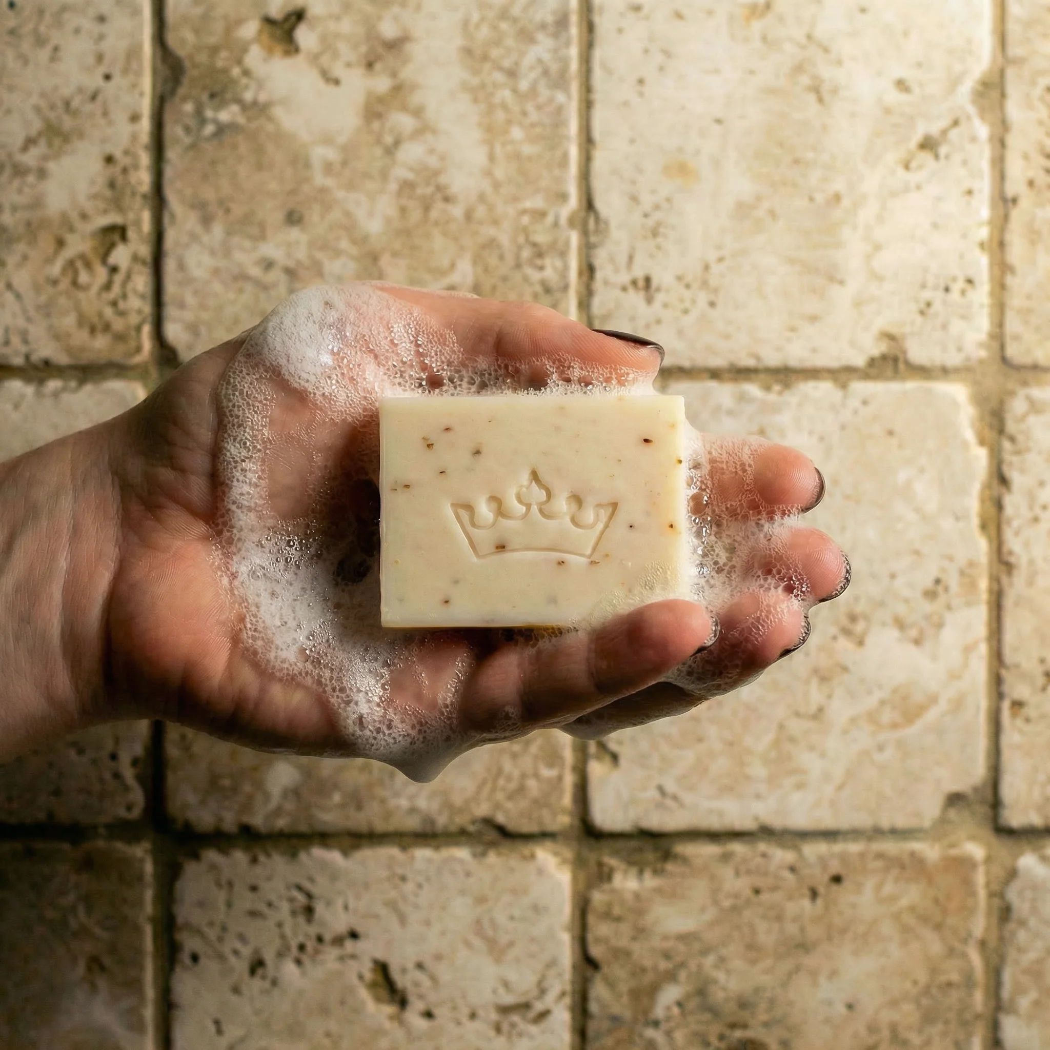 Persephone’s Return of Spring Mini Bar Soap | Pomegranate Exfoliating Soap - Image 5