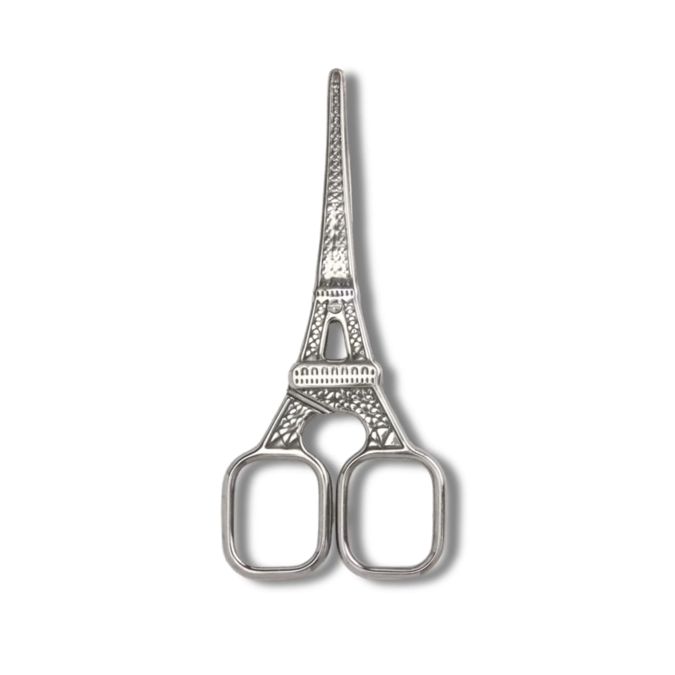 Petite Eiffel Tower Mini Scissors in Silver | 4.25" - Image 3