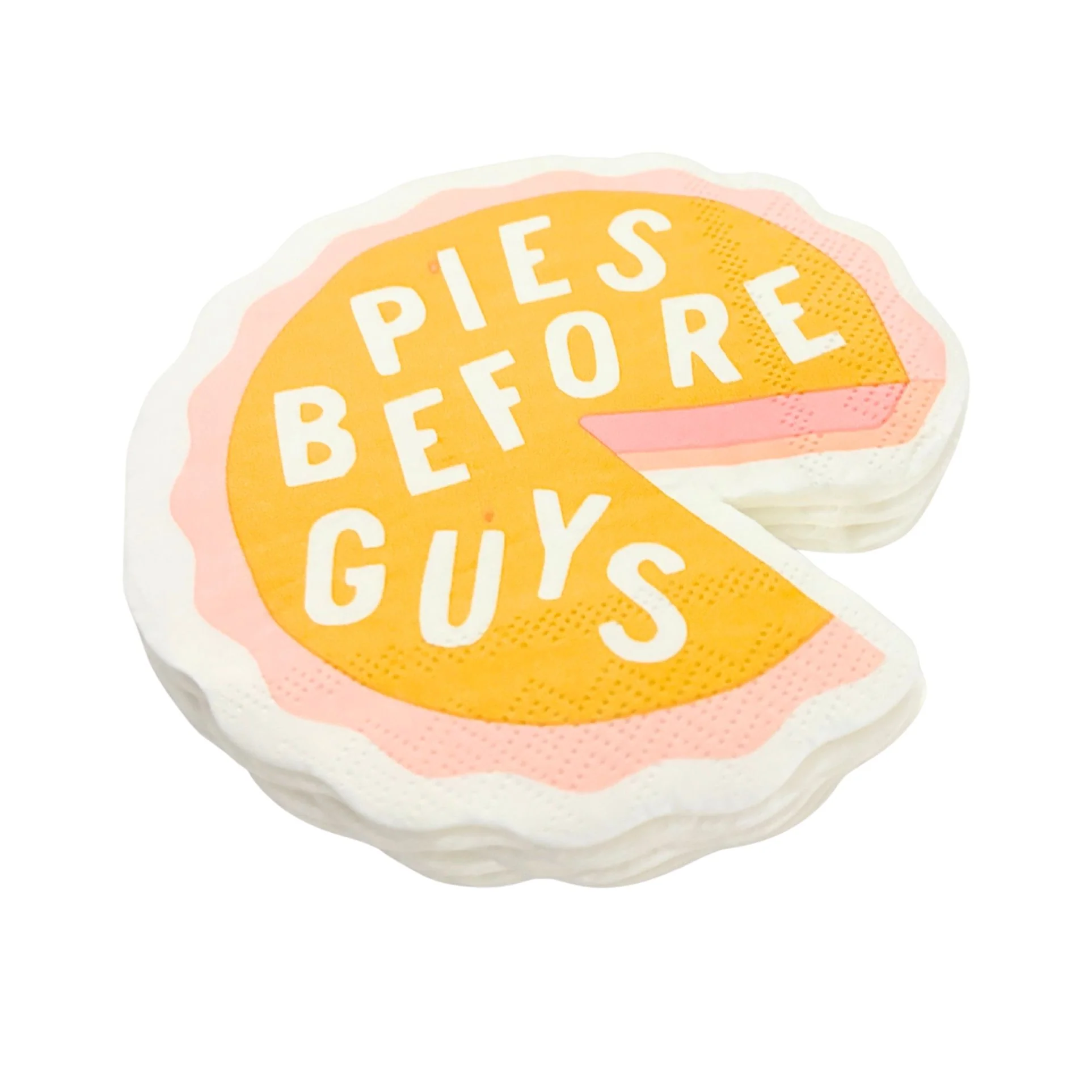 Pies Before Guys Die-Cut Party/Beverage/Cocktail Napkins - Image 7