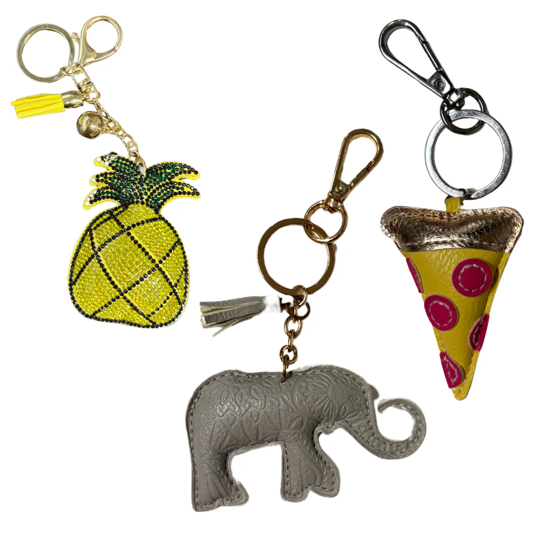 Puffy Keychains | Lobster Clasp Graphic Keytag or Handbag Charm - Image 11