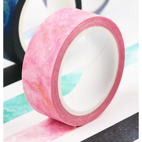Pink Marble Washi Decorative Masking Tape | Gift Wrapping and Craft Tape - Image 2