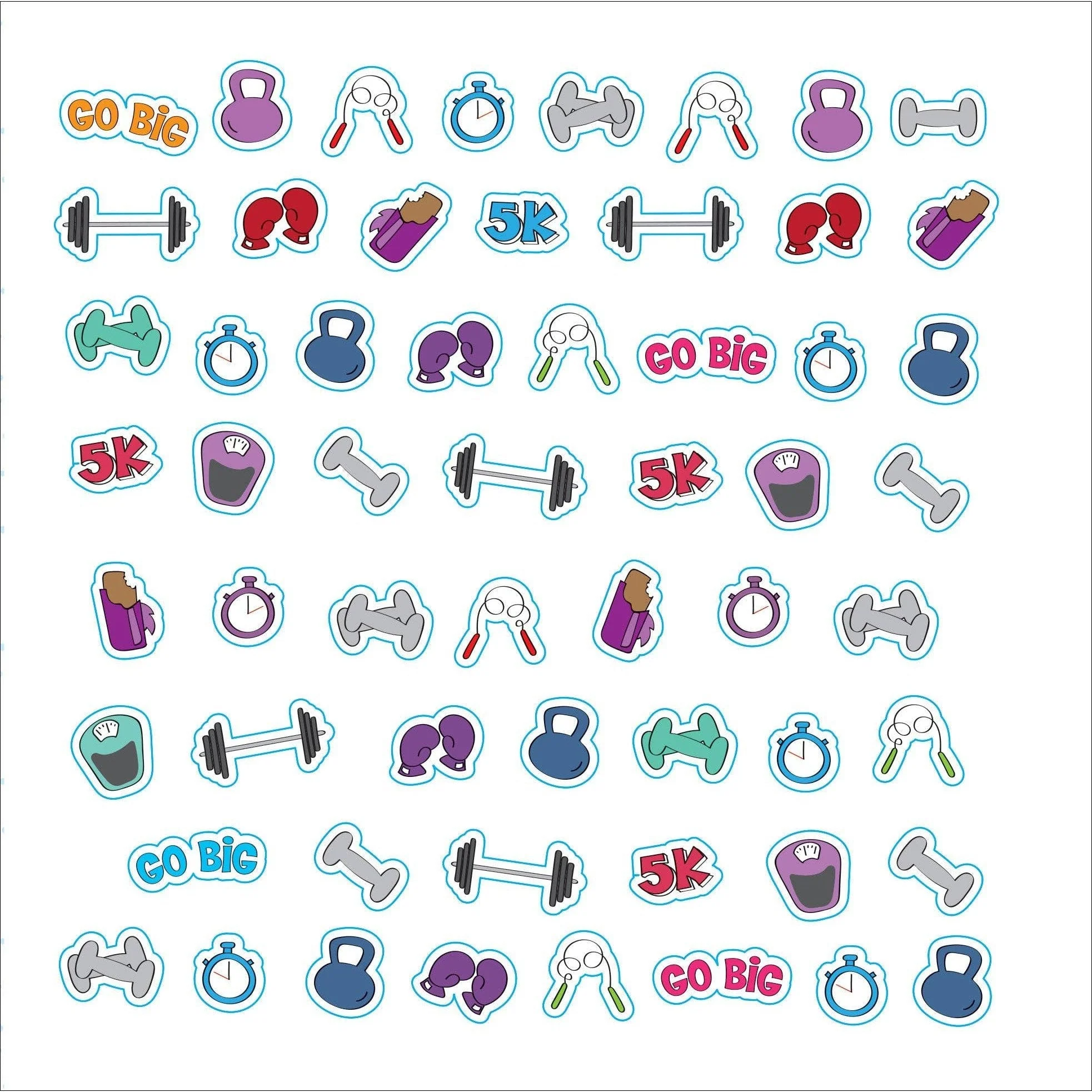 Plan It! A Sticker Book for All Your Productivity Needs | Decals Organizational Book - Image 10