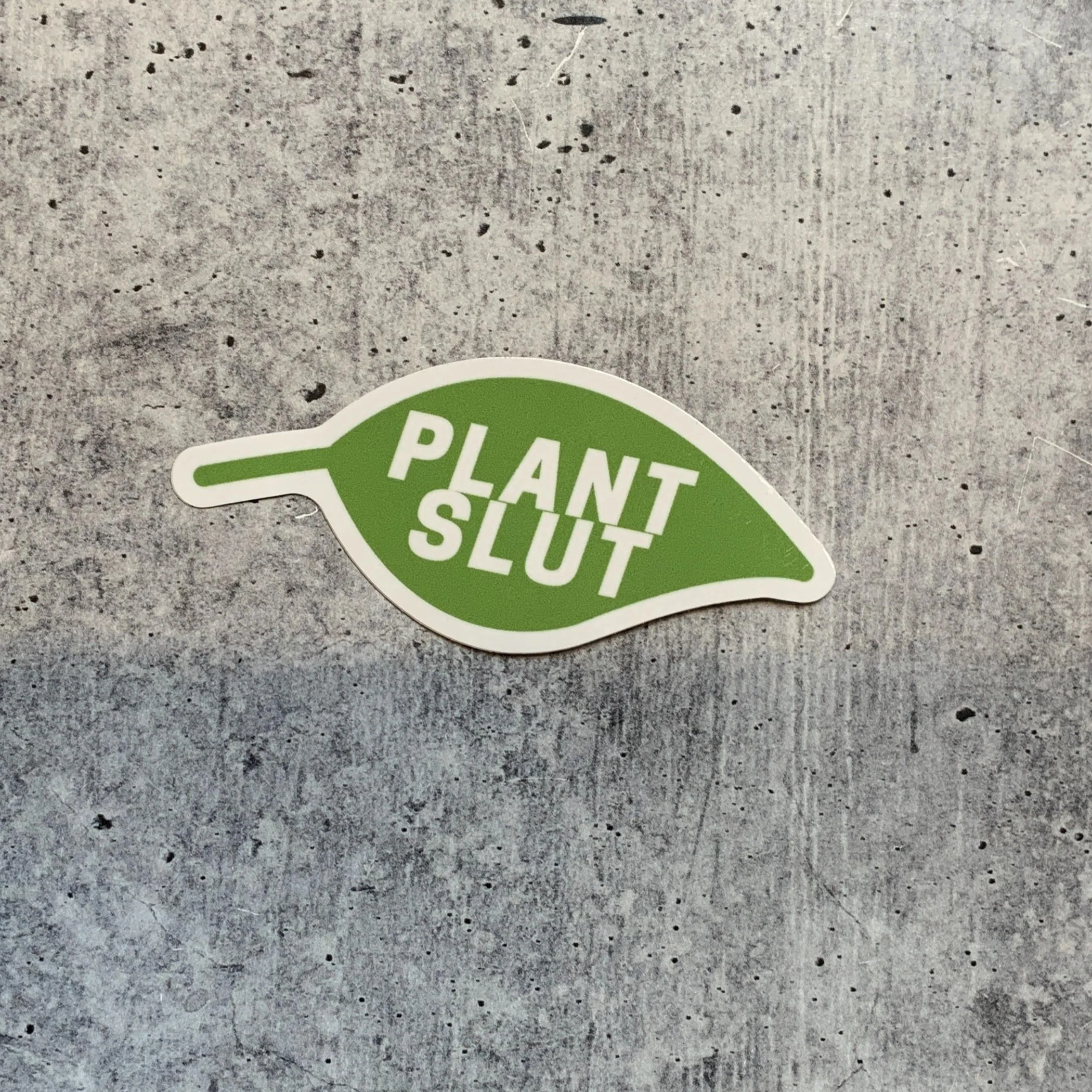 Plant Slut Leaf Vinyl Sticker | Plant Lovers - Image 4