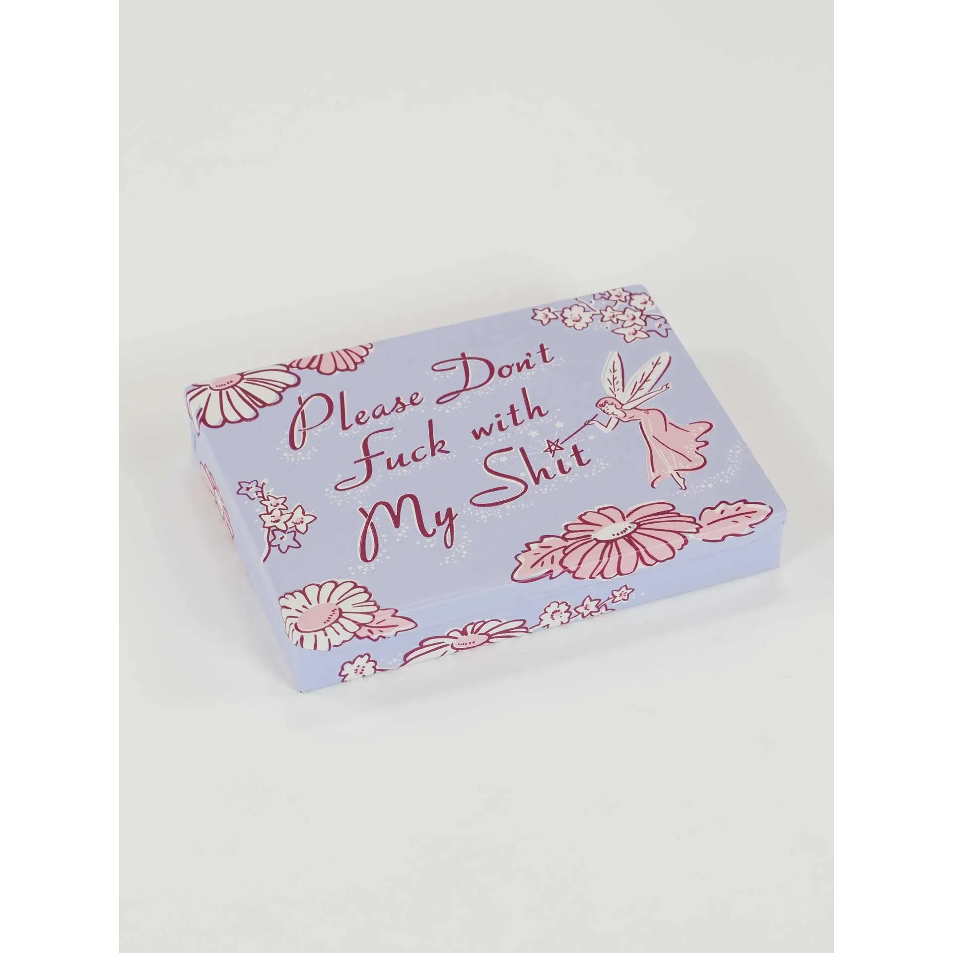 Please Don't Fuck With My Shit Pocket Box | Small Tin Case | 4.25" X 0.75" | BlueQ at GetBullish - Image 3