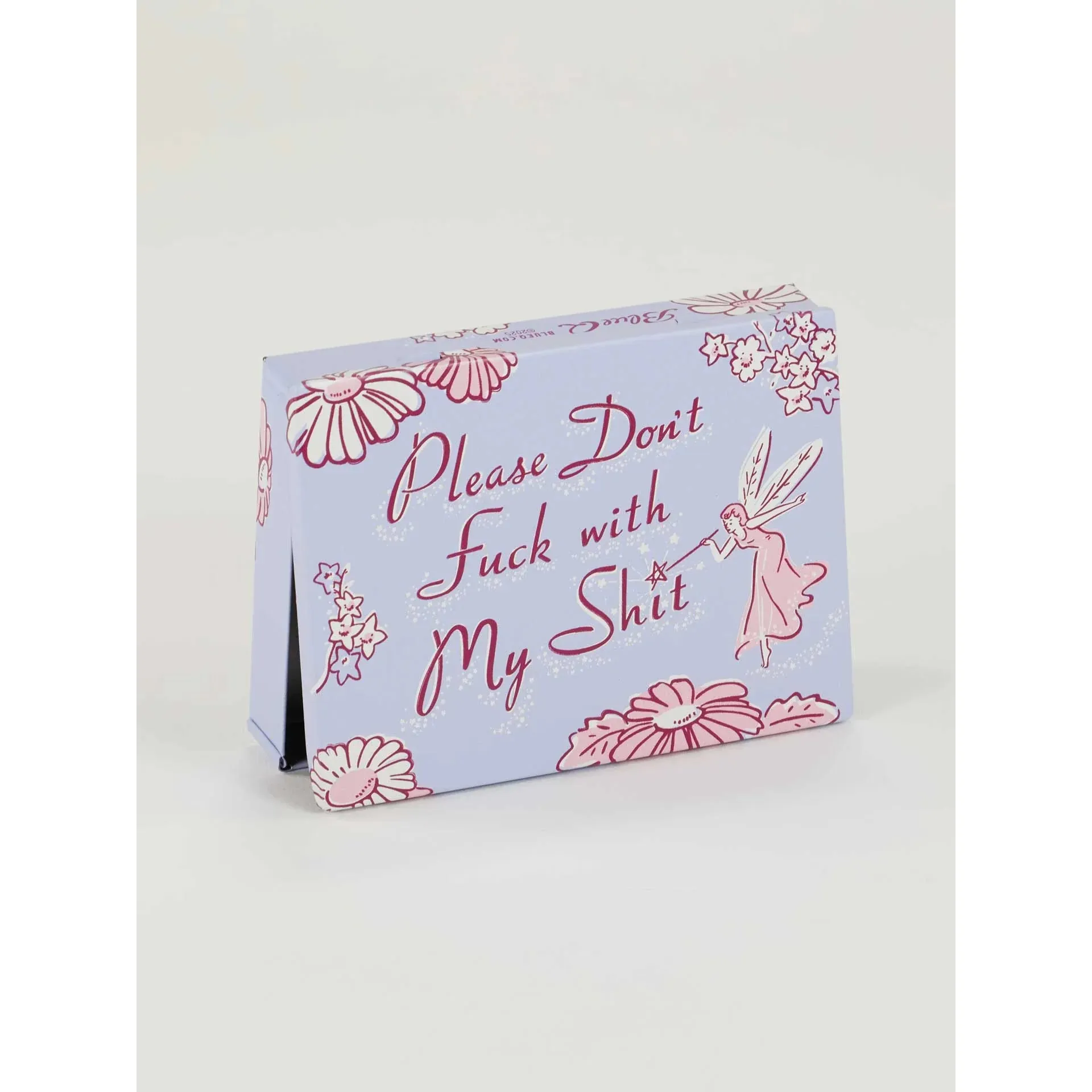 Please Don't Fuck With My Shit Pocket Box | Small Tin Case | 4.25" X 0.75" | BlueQ at GetBullish - Image 5