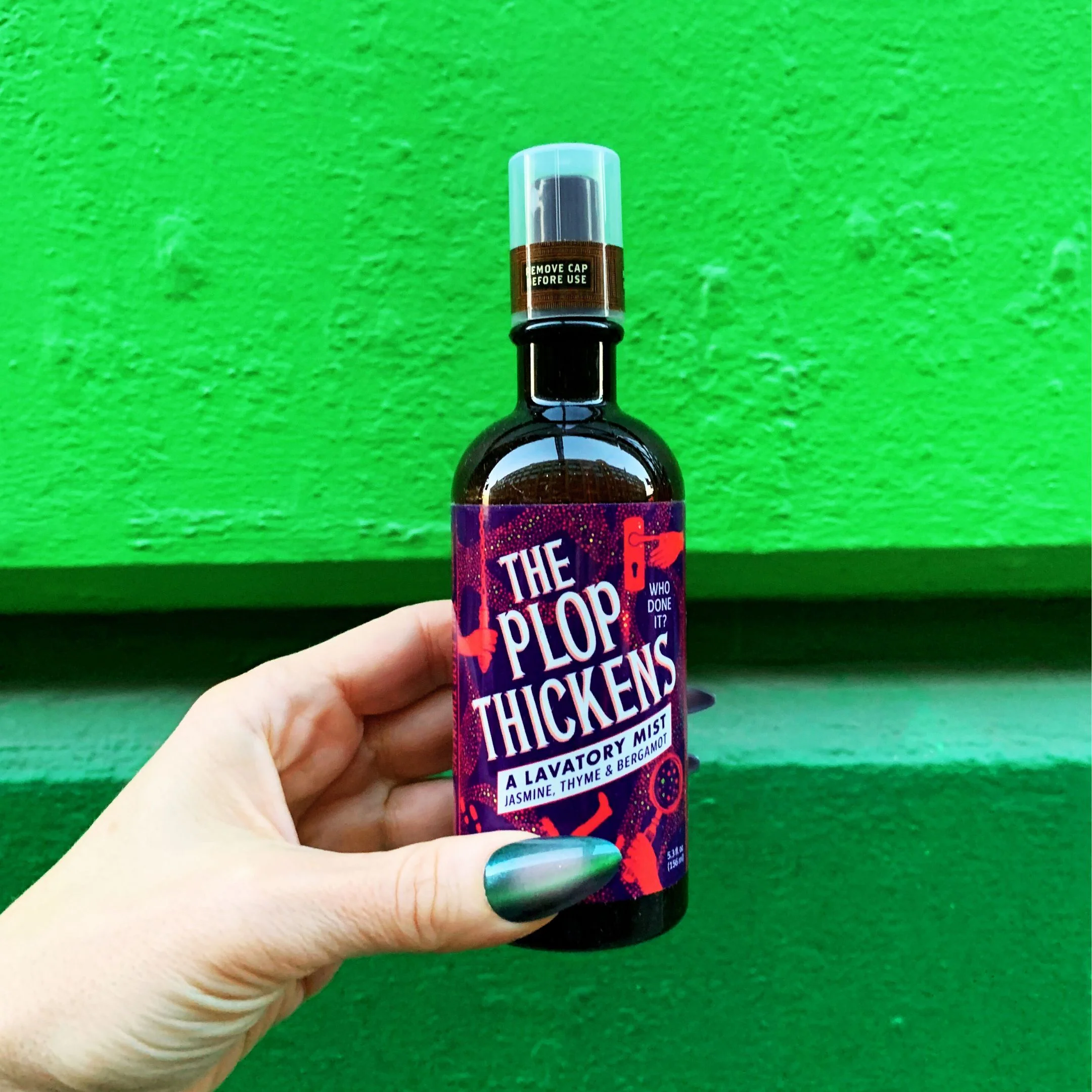 The Plop Thickens Lavatory Mist in Jasmine, Thyme & Bergamot Scent | BlueQ at GetBullish - Image 5