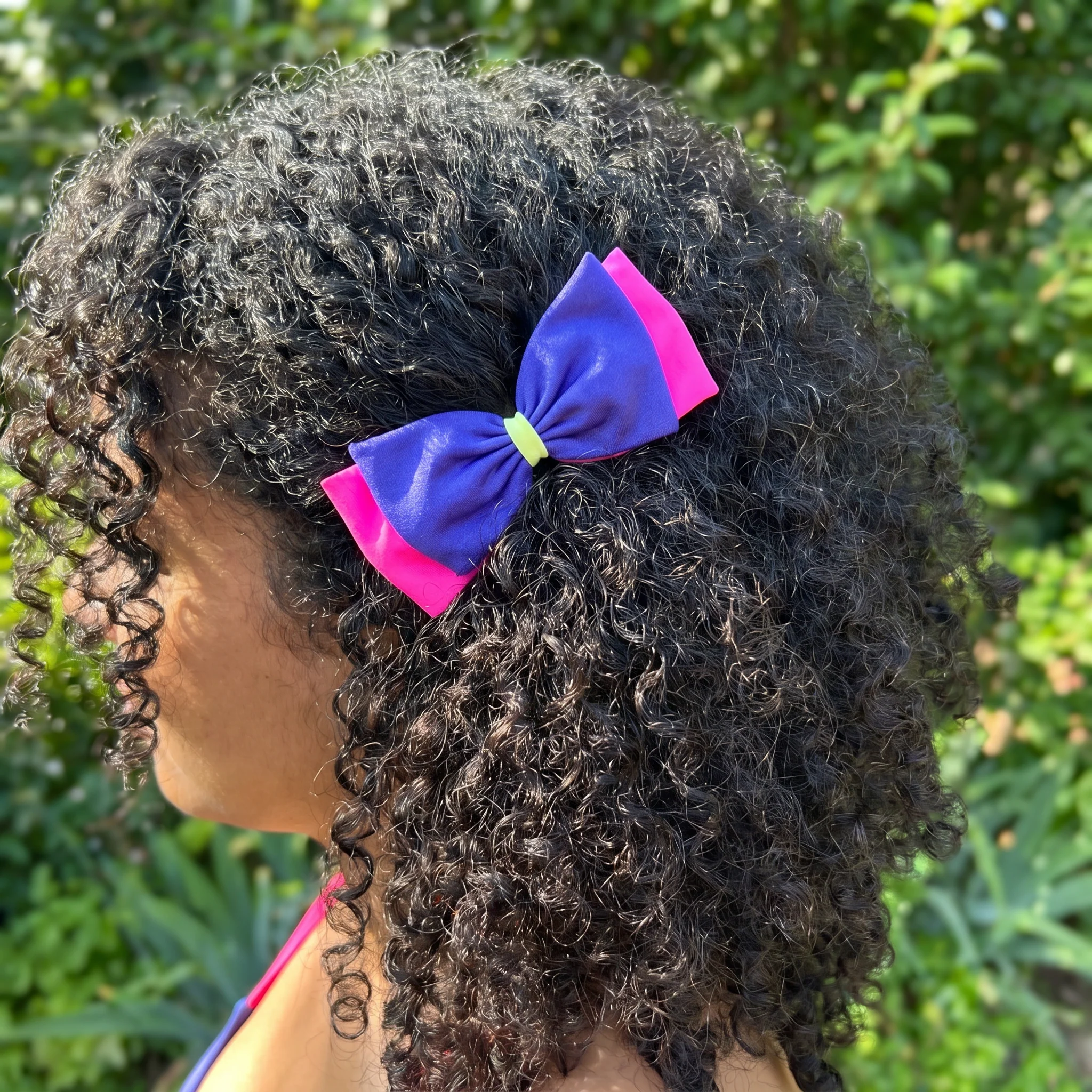 Pretty Bow Hair Clips | Nylon Alligator Hair Clips for Kids or Adults in 4 Colors - Image 17