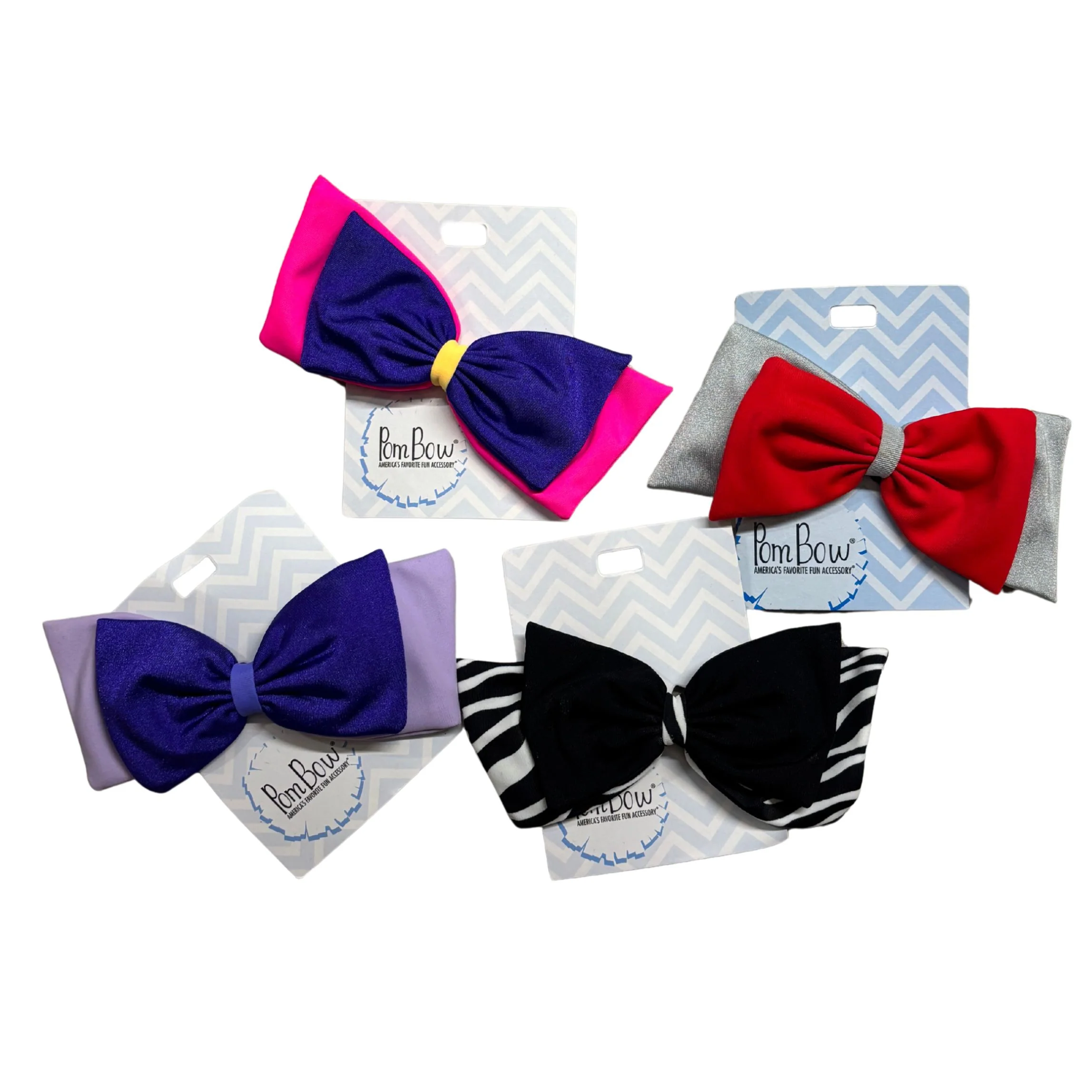Pretty Bow Hair Clips | Nylon Alligator Hair Clips for Kids or Adults in 4 Colors - Image 3