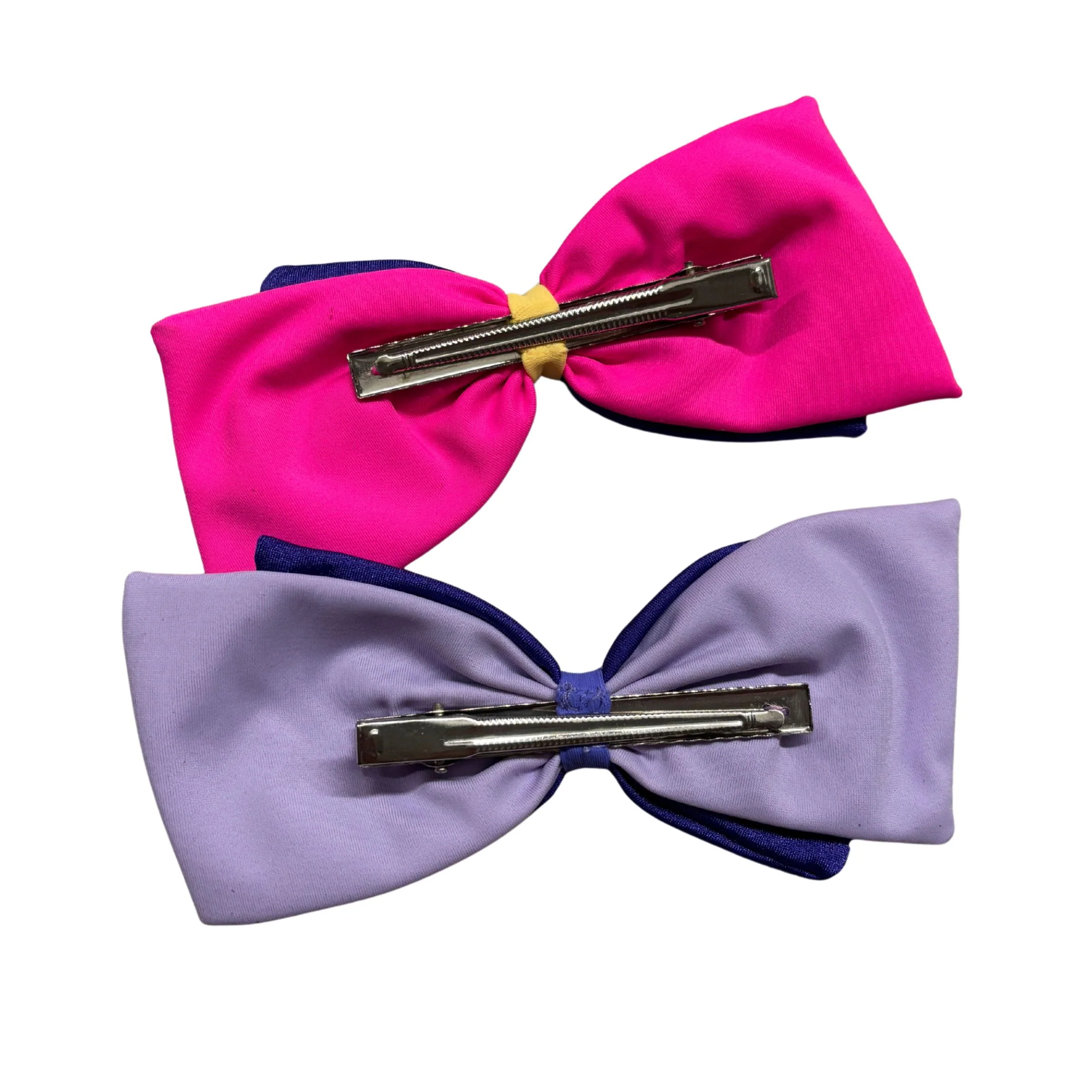 Pretty Bow Hair Clips | Nylon Alligator Hair Clips for Kids or Adults in 4 Colors - Image 5