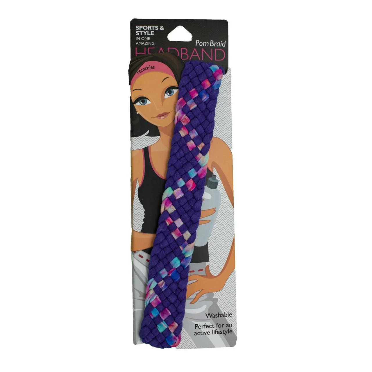 Stretchy Braid Headbands | Yoga Workout Headband Packs and Singles - Image 11