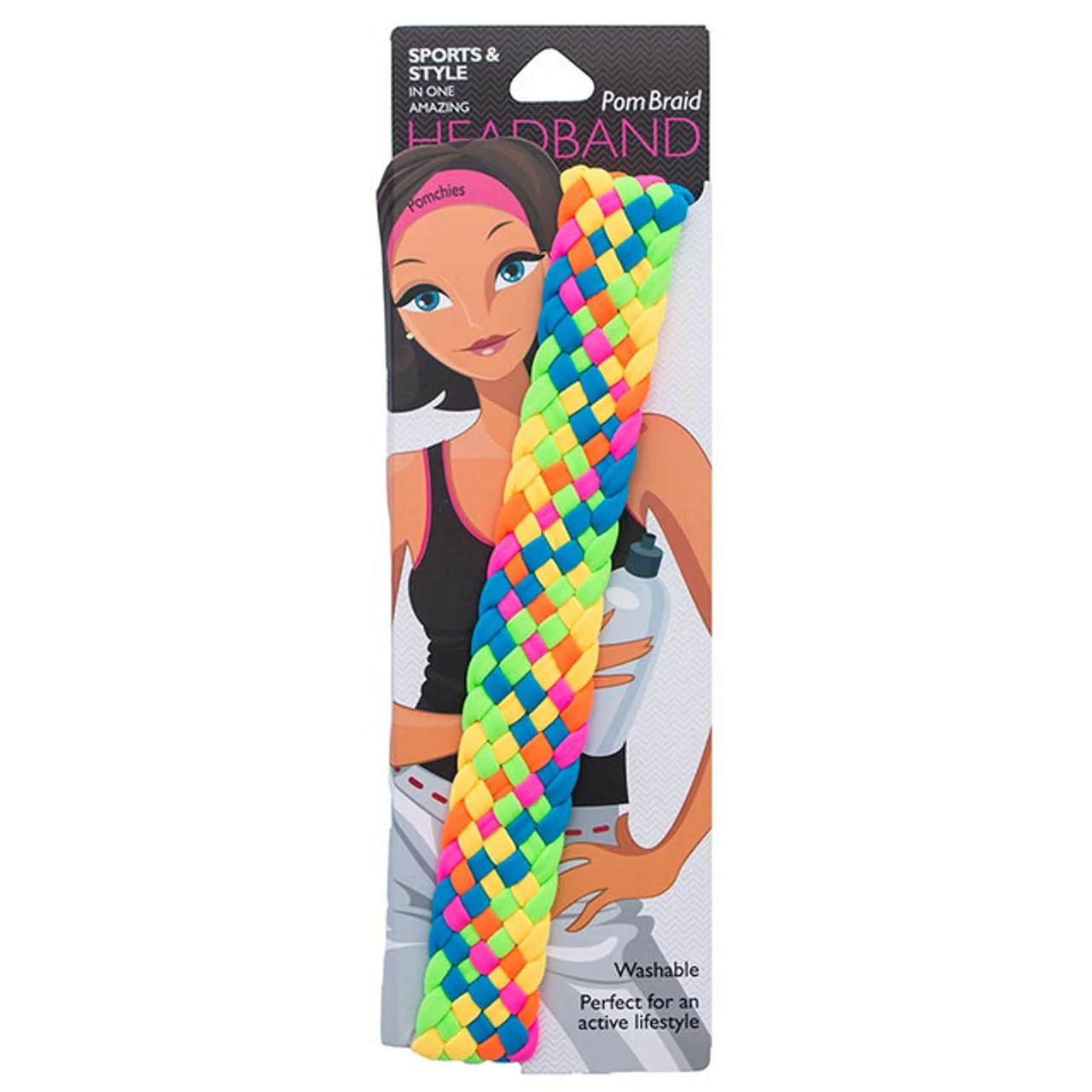 Stretchy Braid Headbands | Yoga Workout Headband Packs and Singles - Image 22
