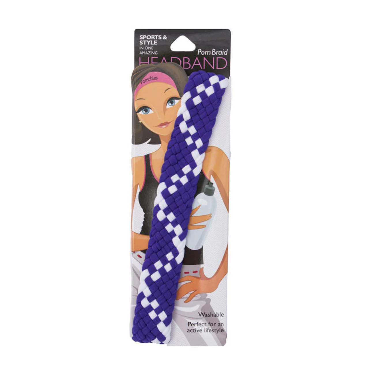 Stretchy Braid Headbands | Yoga Workout Headband Packs and Singles - Image 37