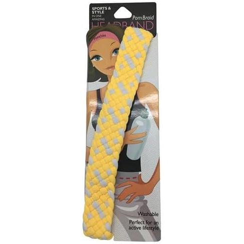 Stretchy Braid Headbands | Yoga Workout Headband Packs and Singles - Image 39