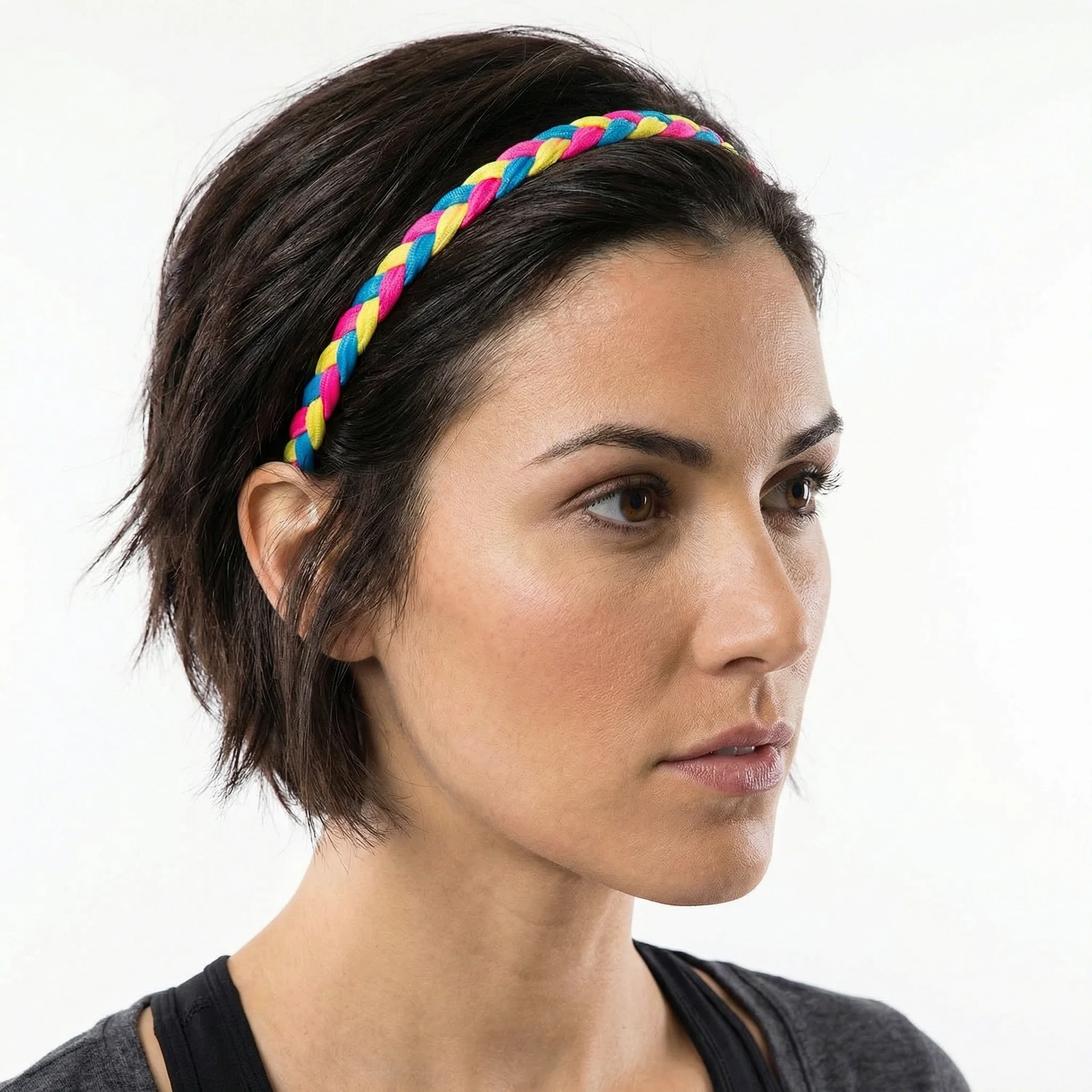 Stretchy Braid Headbands | Yoga Workout Headband Packs and Singles - Image 64