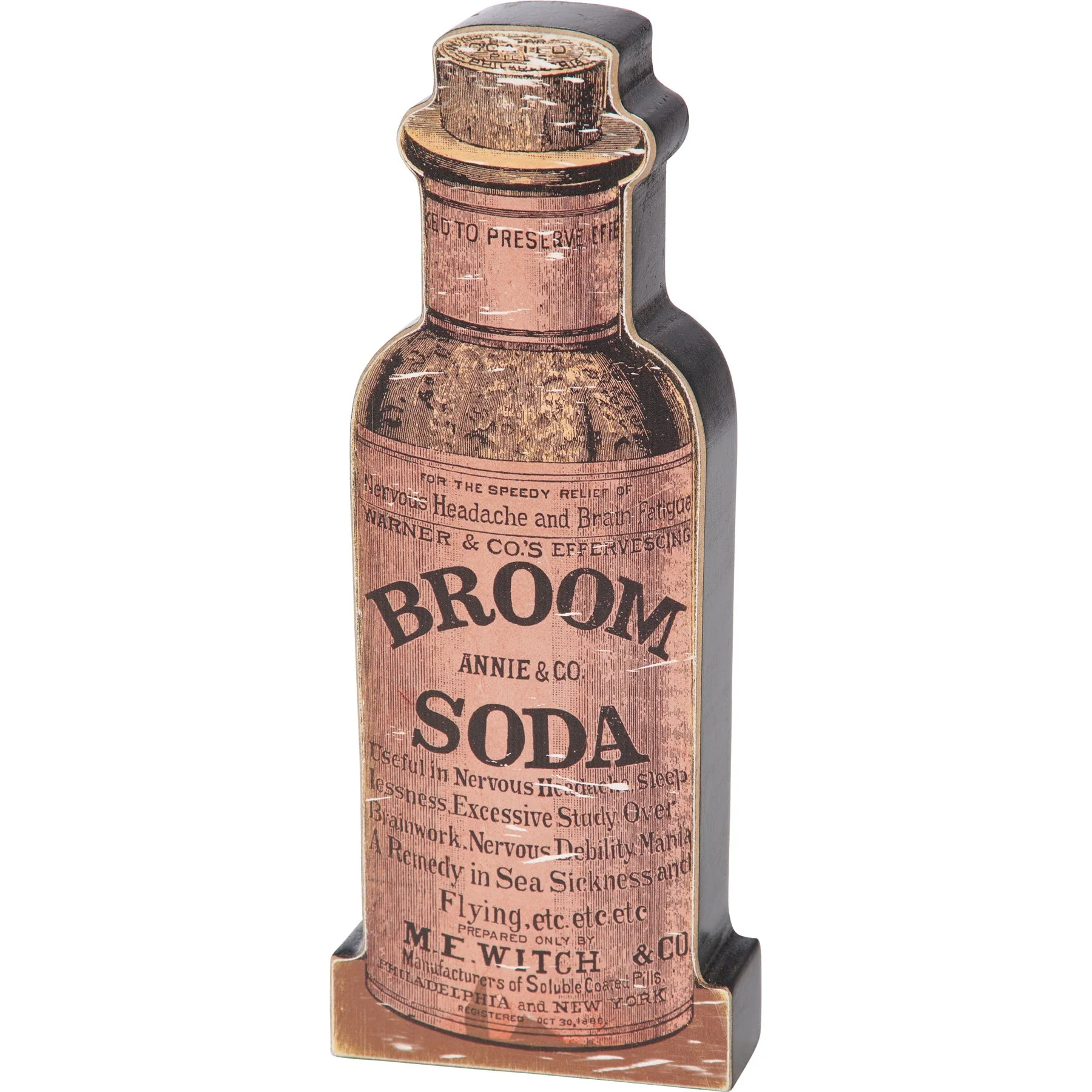 Set of 3 Potions Chunky Sitter Set | Vintage Wooden Bottle Shape Sitter - Image 2