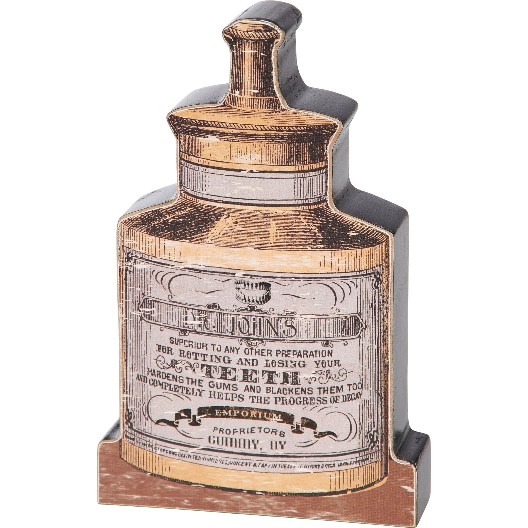 Set of 3 Potions Chunky Sitter Set | Vintage Wooden Bottle Shape Sitter - Image 3