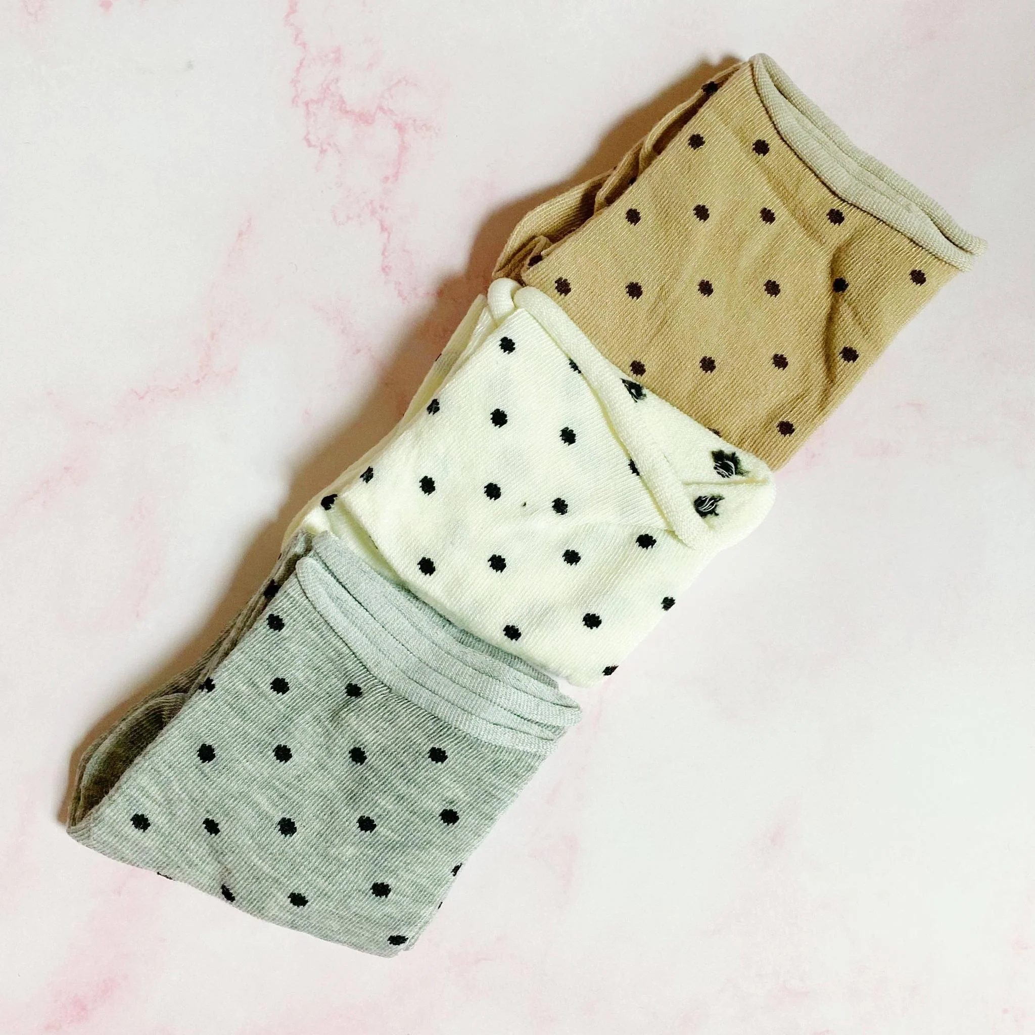 Precious Polka Dot Socks – Set of 3 Coordinating Pairs - Image 8