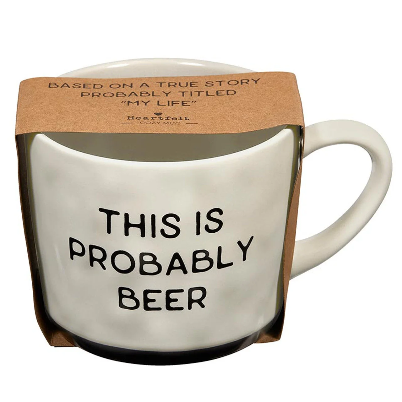 This Is Probably Beer Mug | Stoneware Coffee Tea Cup | 15oz - Image 2