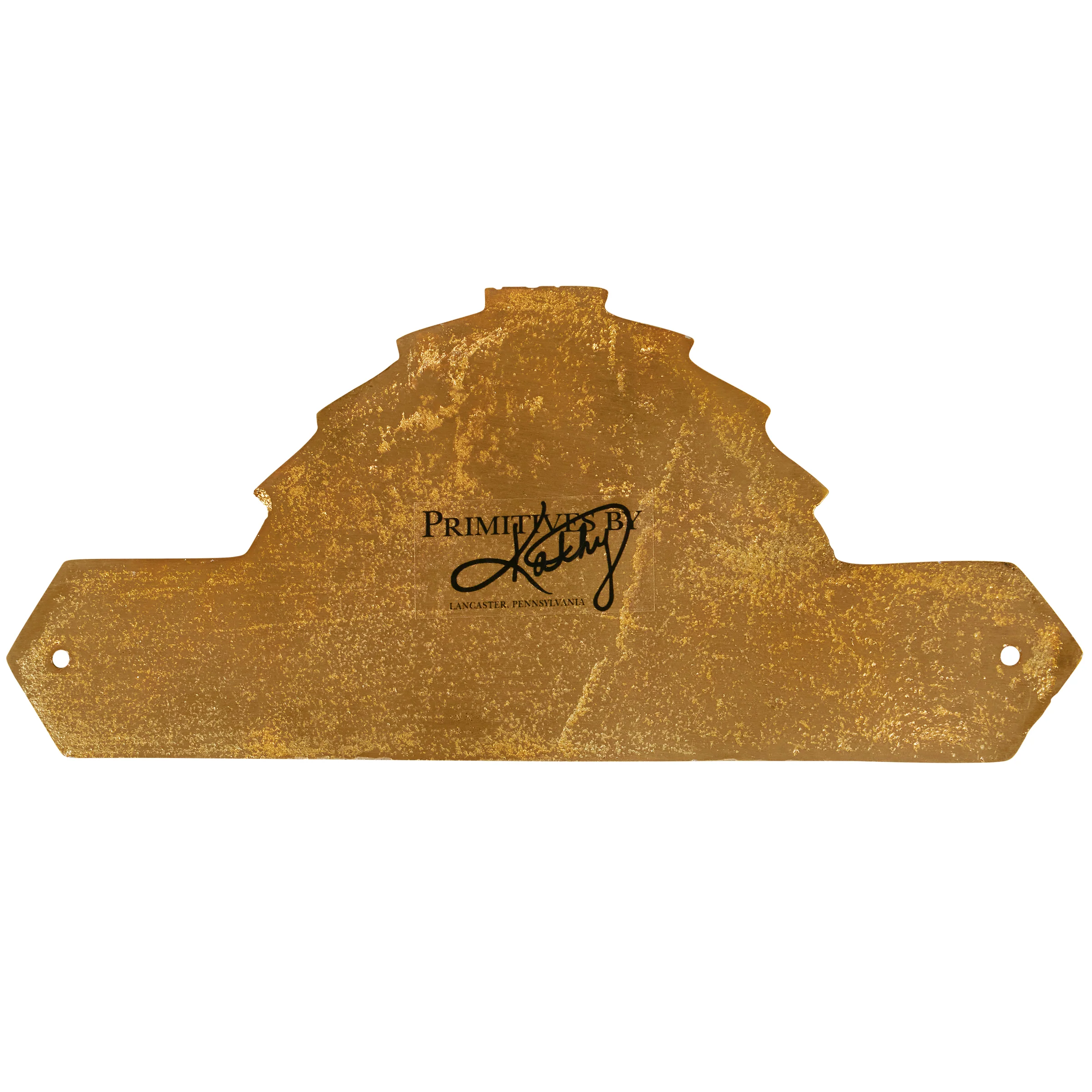 Prohibition Bar Door Plaque Wall Decor | Antique Brass Vintage Bar Hanging Metal Display | 9" x 3.50" - Image 4
