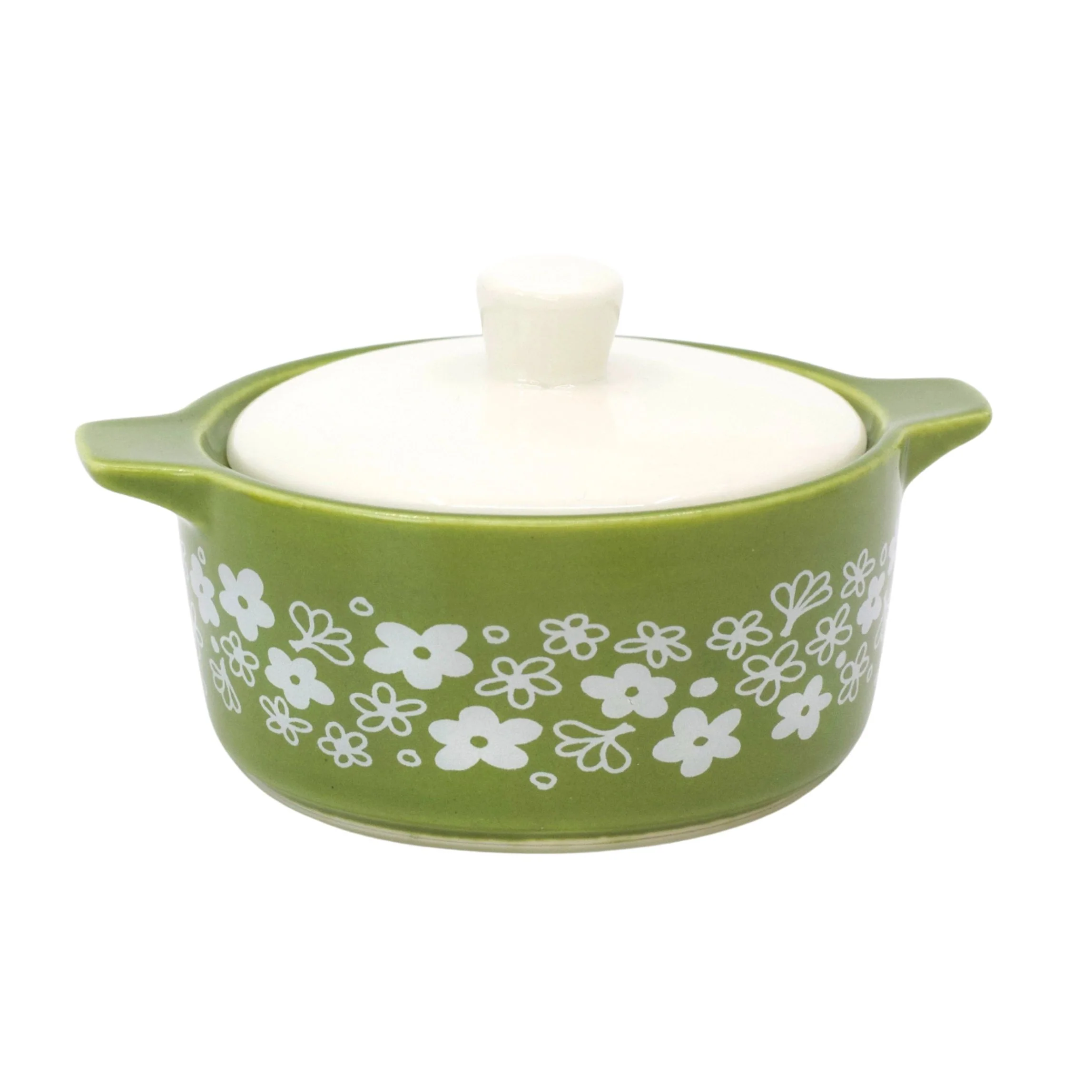 Pyrex-Inspired Casserole Ceramic Trinket Box | Retro Vintage Kitchen Keepsake - Image 5