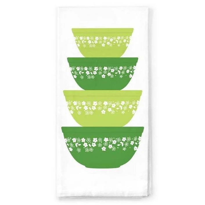 Pyrex-Inspired Cotton Tea Towel | Retro Vintage Kitchen Dish Towel Gift - Image 17