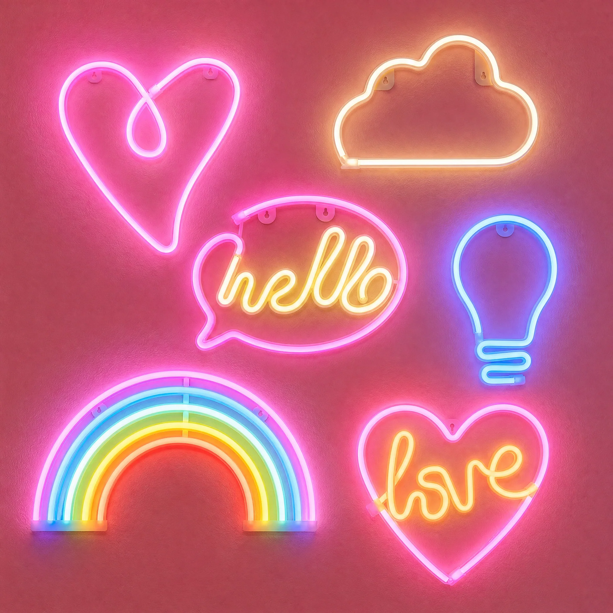 Cloud Neon LED Light | Wall Art Sign | Baby Nursery Room Decor - Image 6