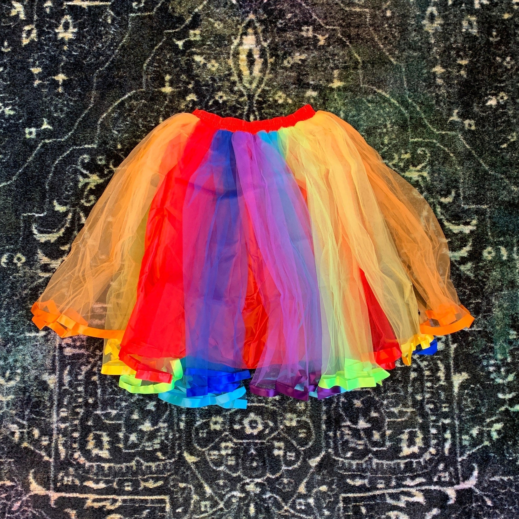 Rainbow Pride Adult Rainbow Tutu | Parade Wear | One Size - Image 3