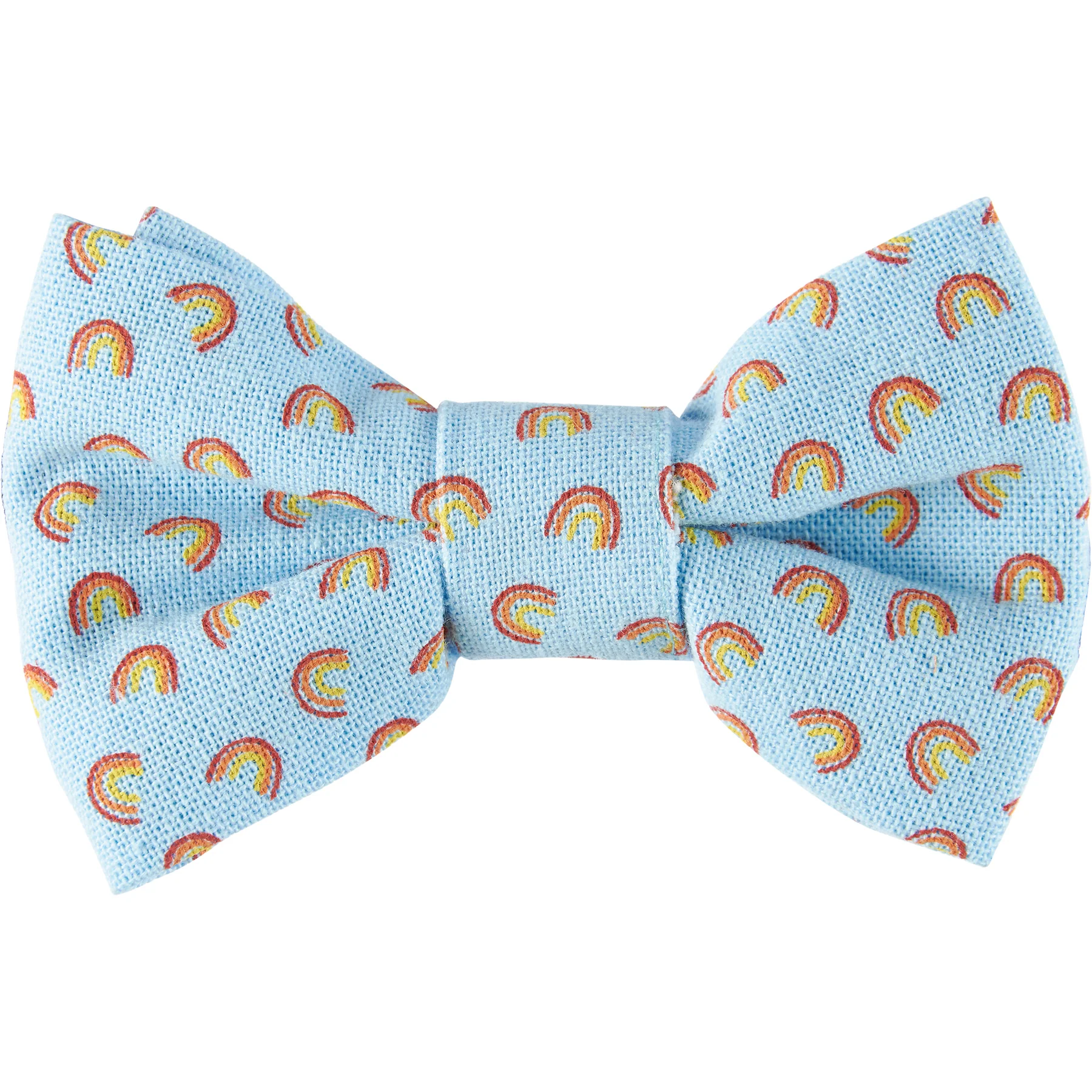 Rainbow Plaid Pet Bow Tie Set | LGBTQ Pride Pet Accessories | Gift For Cat/Dog Lover - Image 4