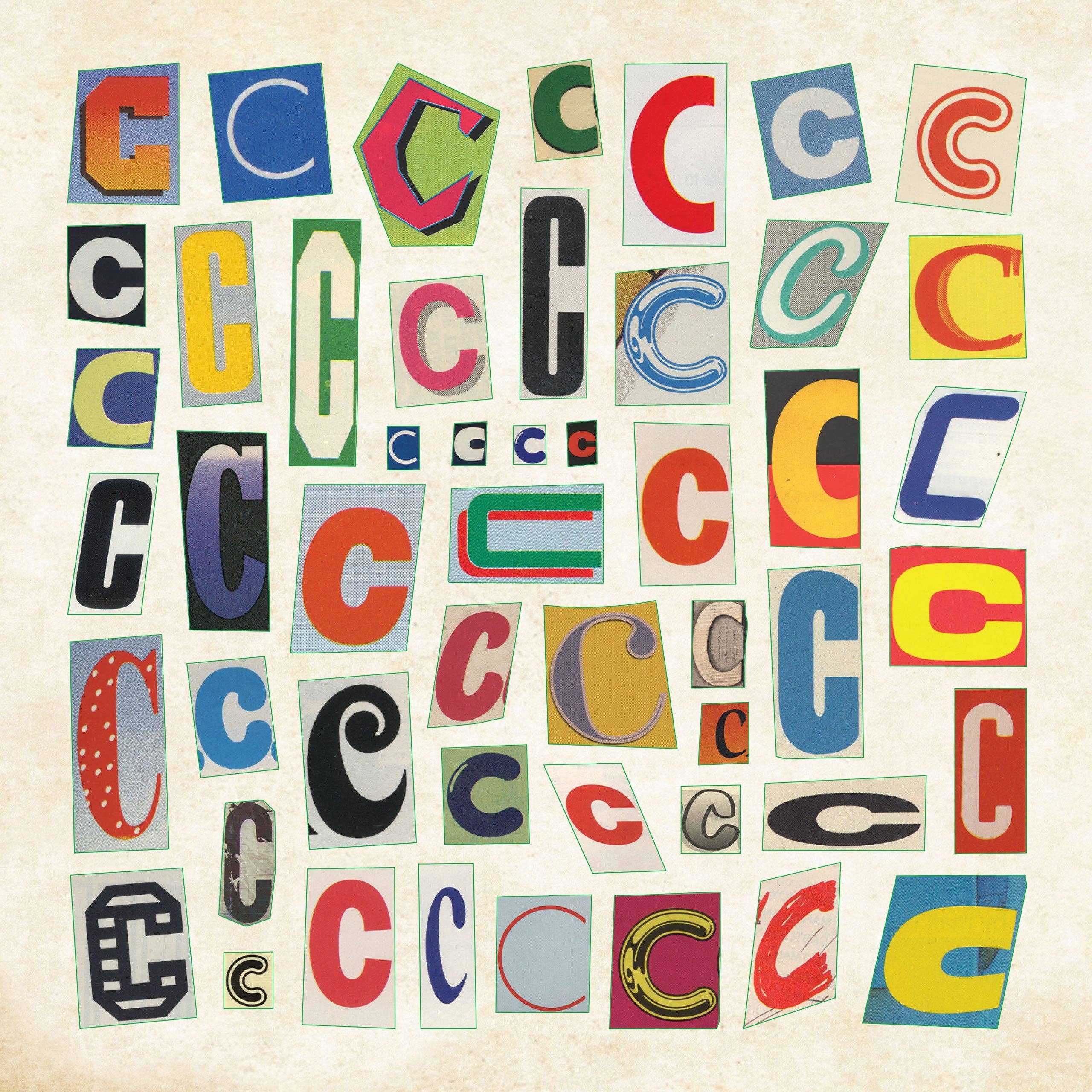 Ransom Notes Sticker Book | 2,100+ Retro Letters & Numbers Stickers on 50 Pages for Journals & Collage - Image 5