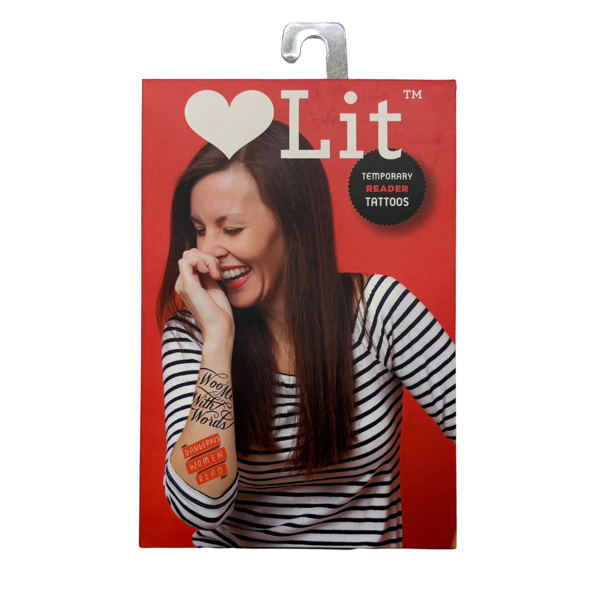 Dangerous Women Read Temporary Tattoos | Pack of 21 Tattoos | Book Lovers Bibliophile Gift - Image 3