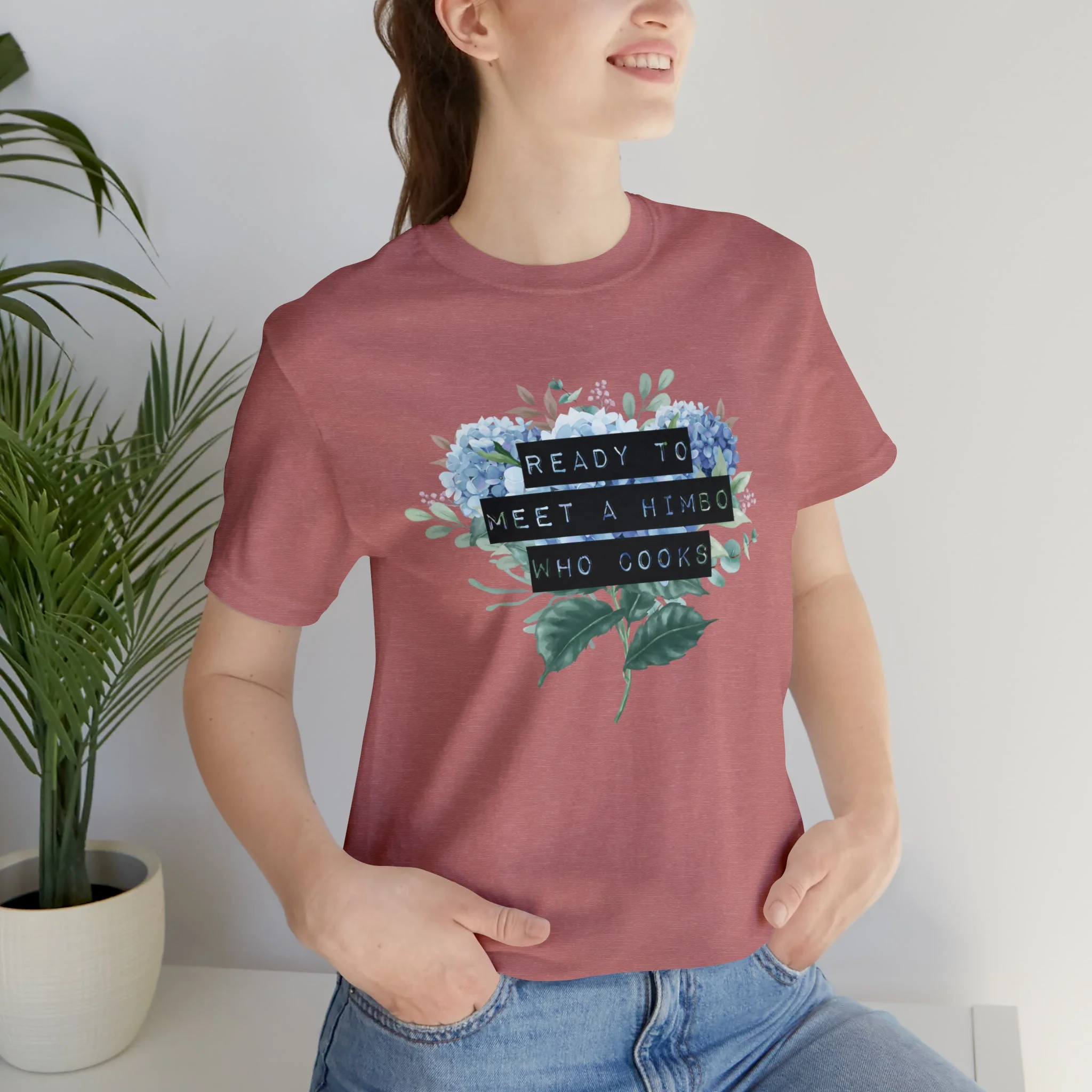 Ready To Meet a Himbo Who Cooks Jersey Short Sleeve Tee [Multiple Color Options] - Image 8
