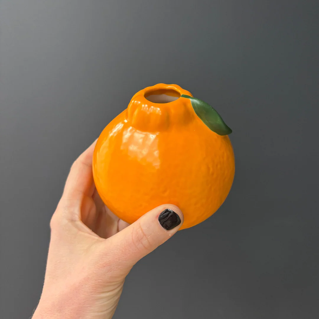 Realistic Orange Vase - Image 5