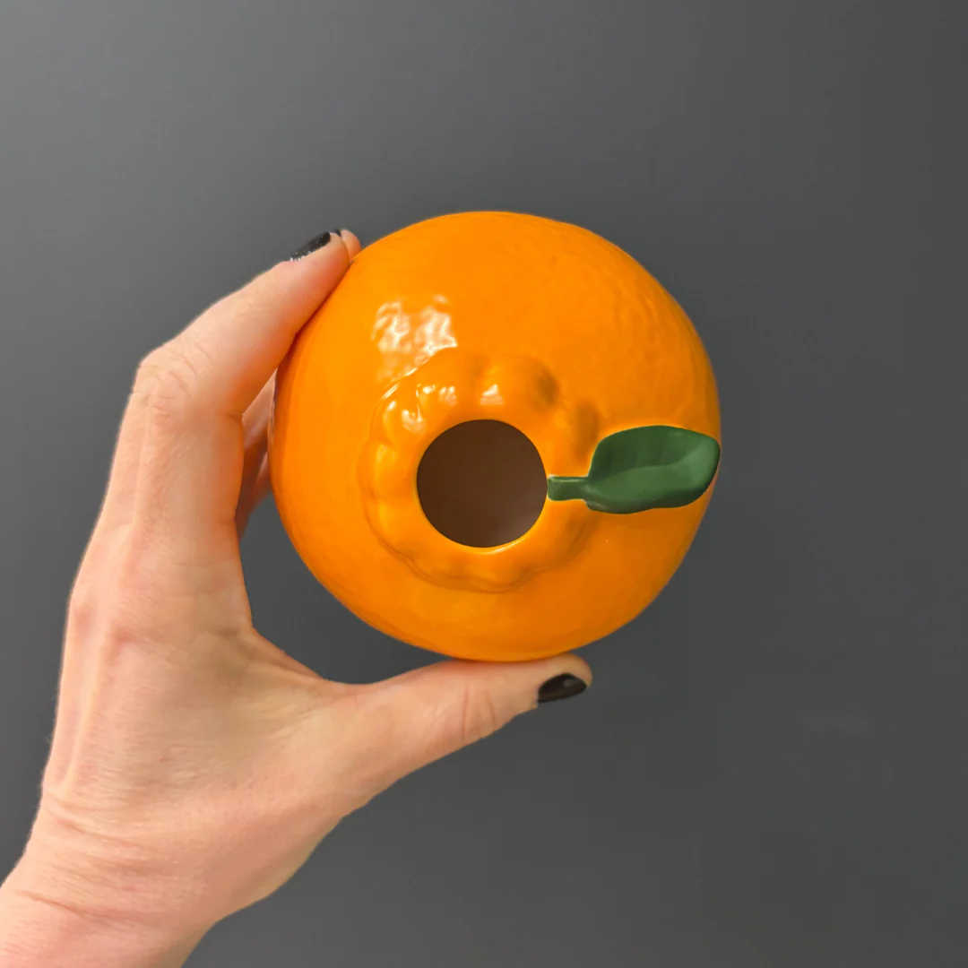 Realistic Orange Vase - Image 6