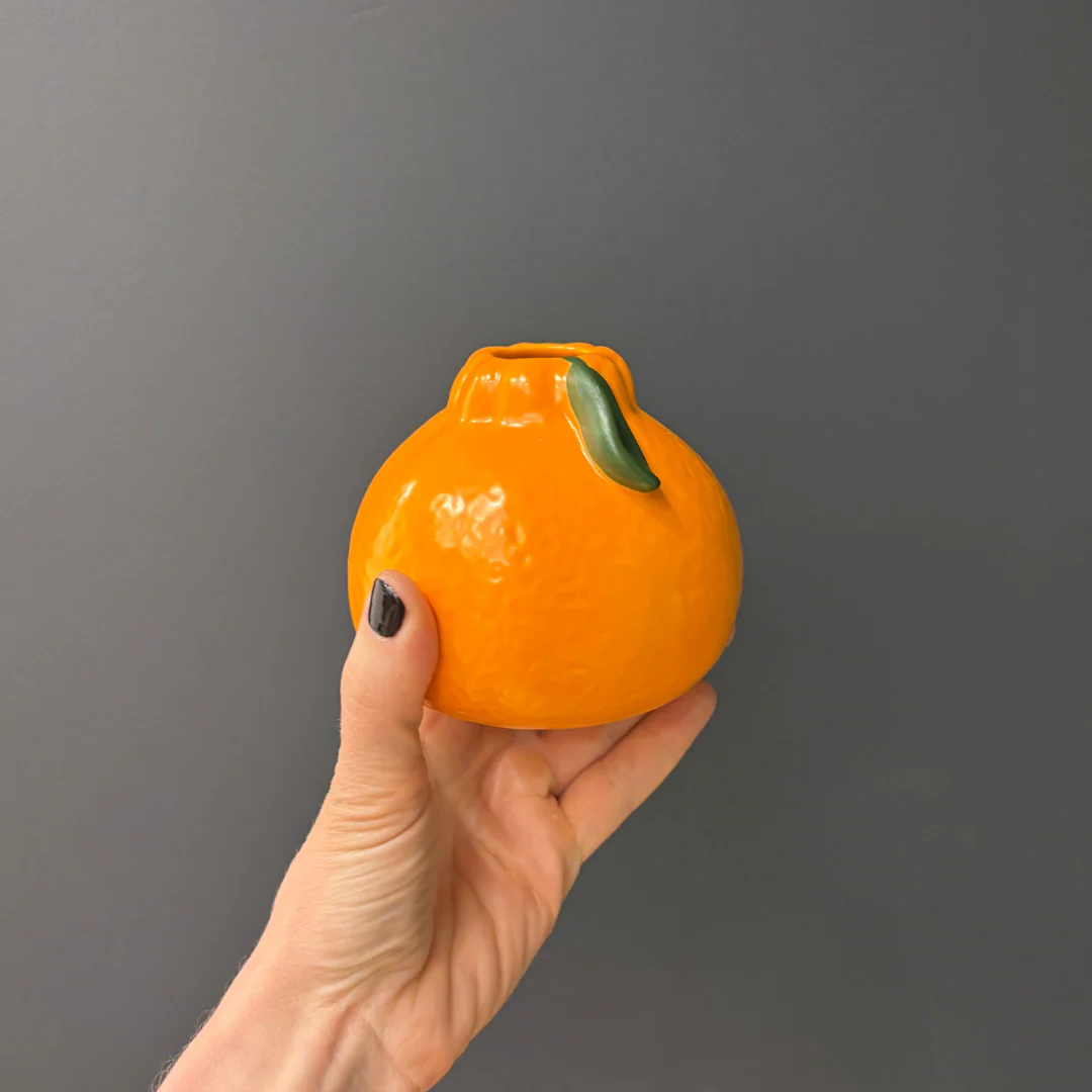 Realistic Orange Vase - Image 8