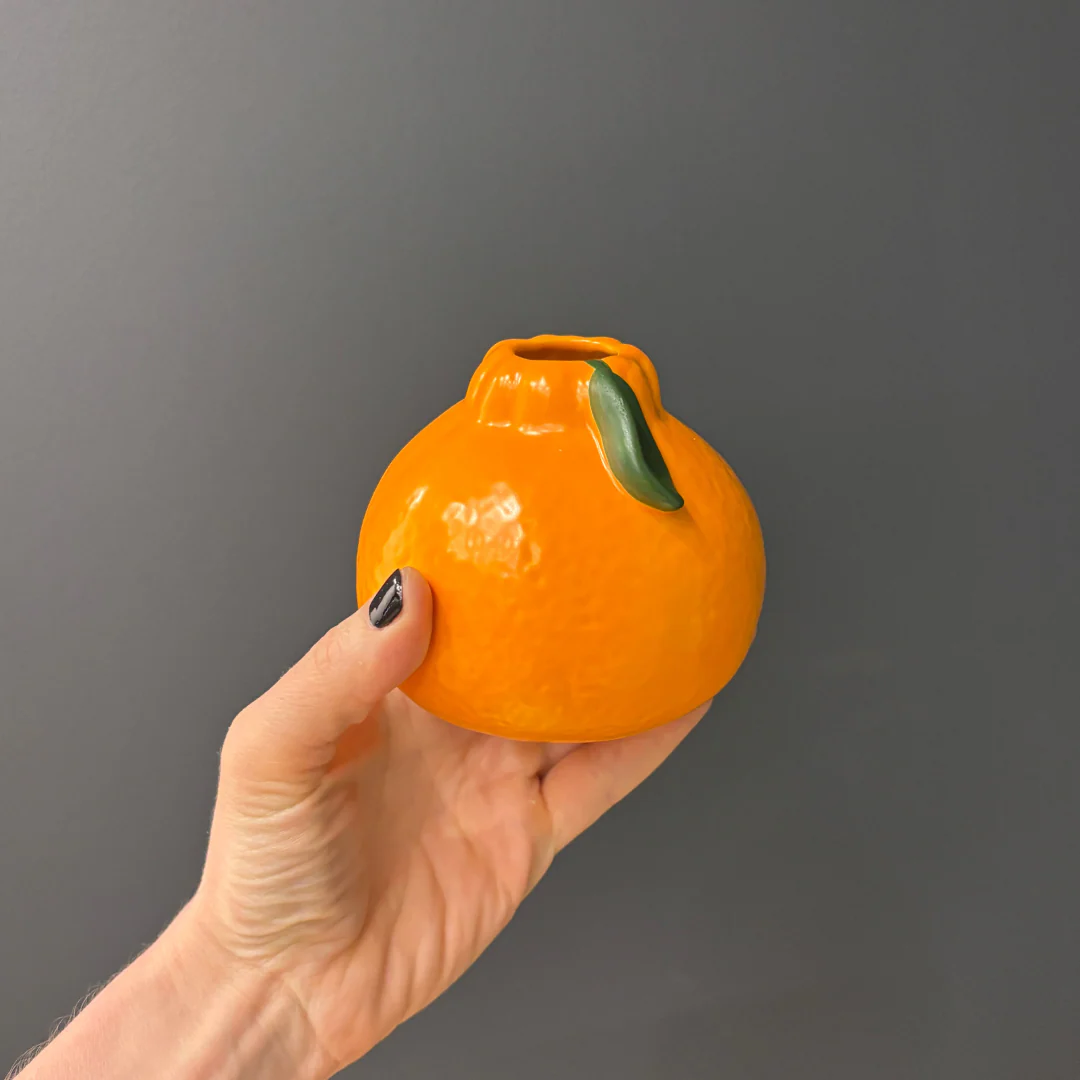 Realistic Orange Vase - Image 9
