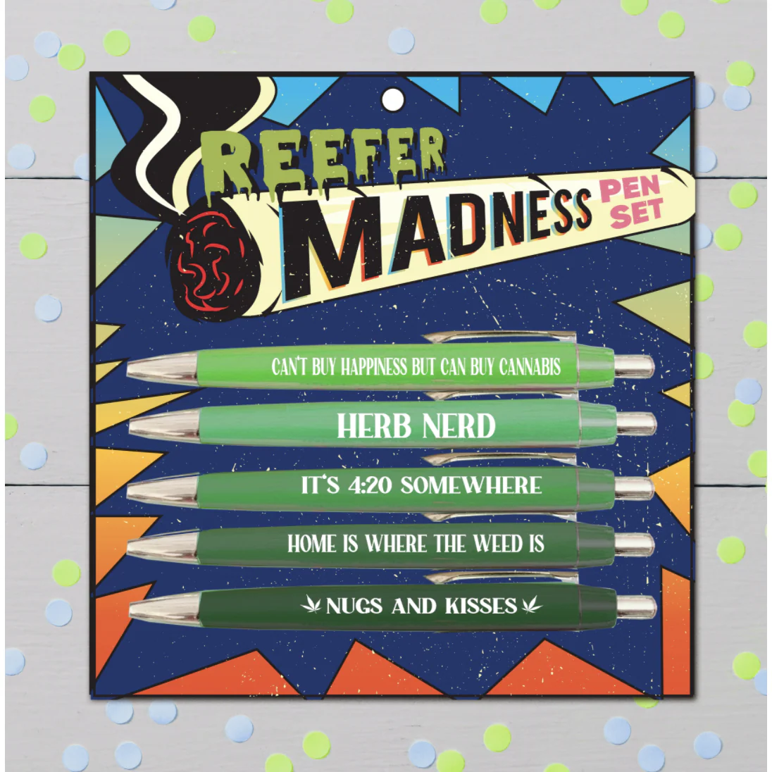 Reefer Madness Green Pen Set - Image 2